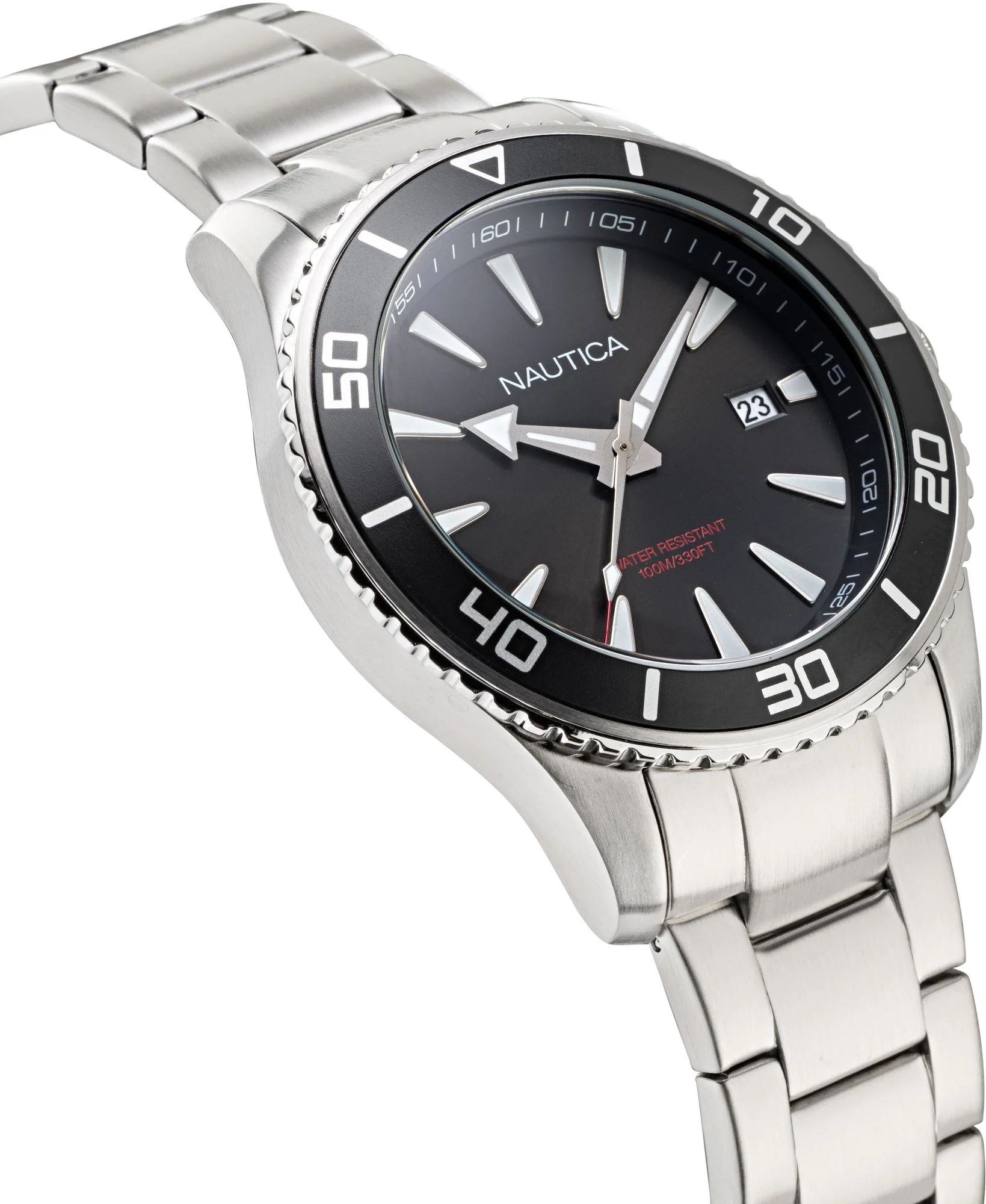 Pacific Beach Silver / Stainless Steel | Black Dial - Image 2