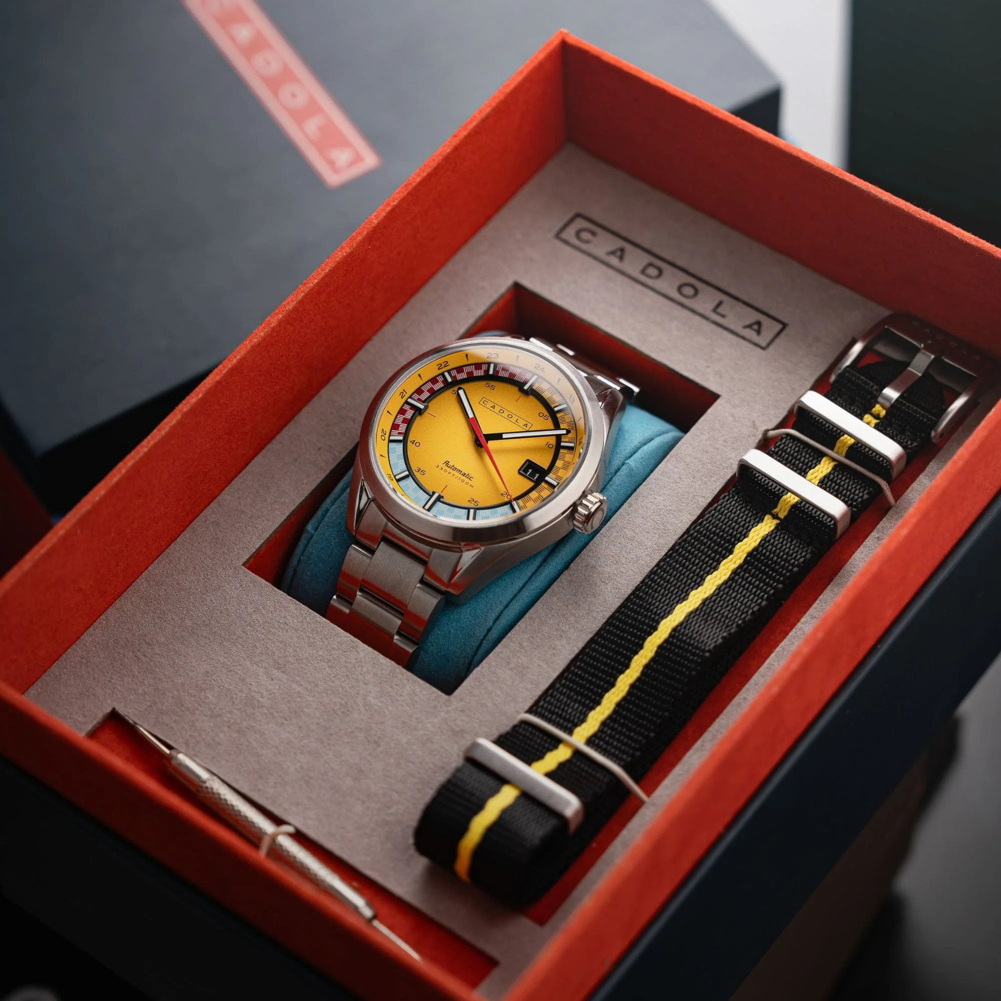 Paddock Automatic Yellow / Stainless Steel Yellow Dial - Image 4