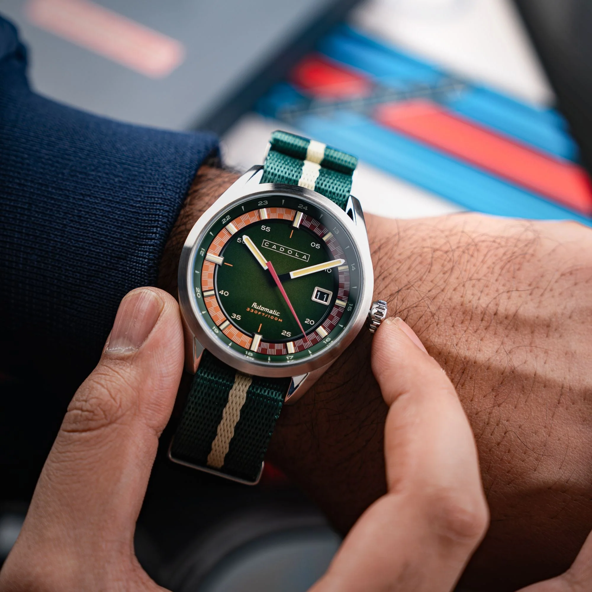Paddock Automatic Green / Stainless Steel | Green Dial - Image 3