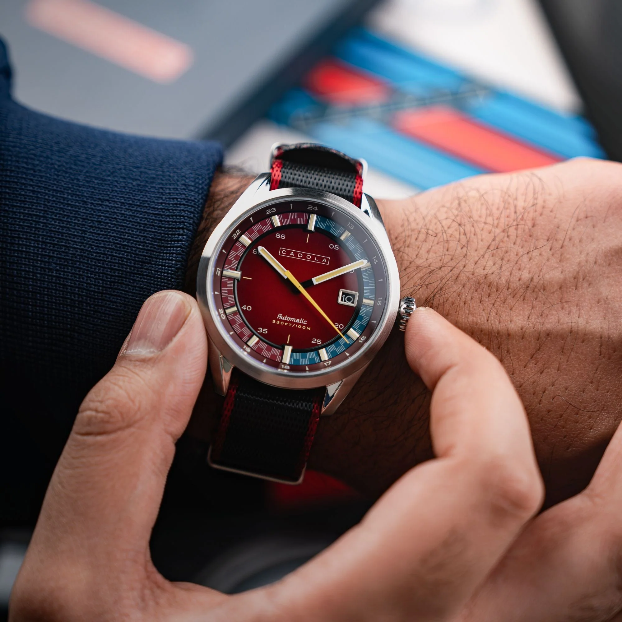 Paddock Automatic Red / Stainless Steel Red Dial - Image 3