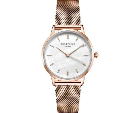 Pearl Edit 36mm / White Mother-of-Pearl / Rose Gold | White Mother-of-Pearl Dial