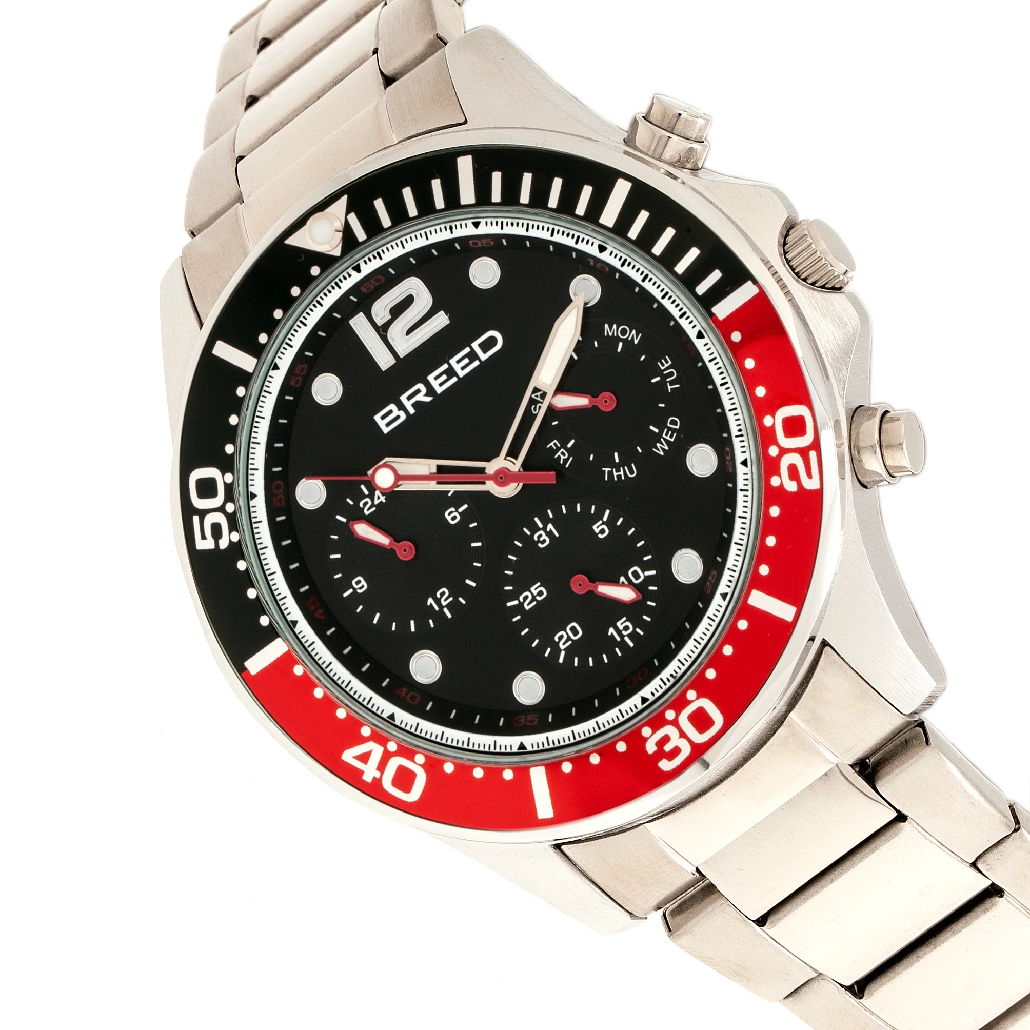 Pegasus Red/Silver | Black Dial - Image 3