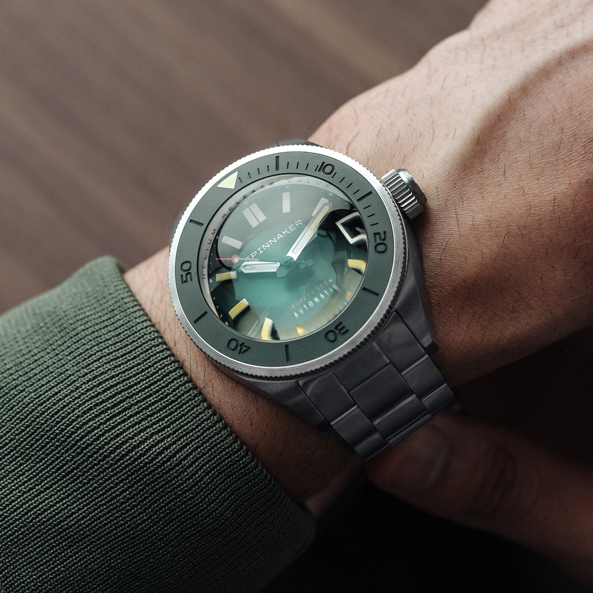 Piccard Green / Stainless Steel | Green Dial - Image 3