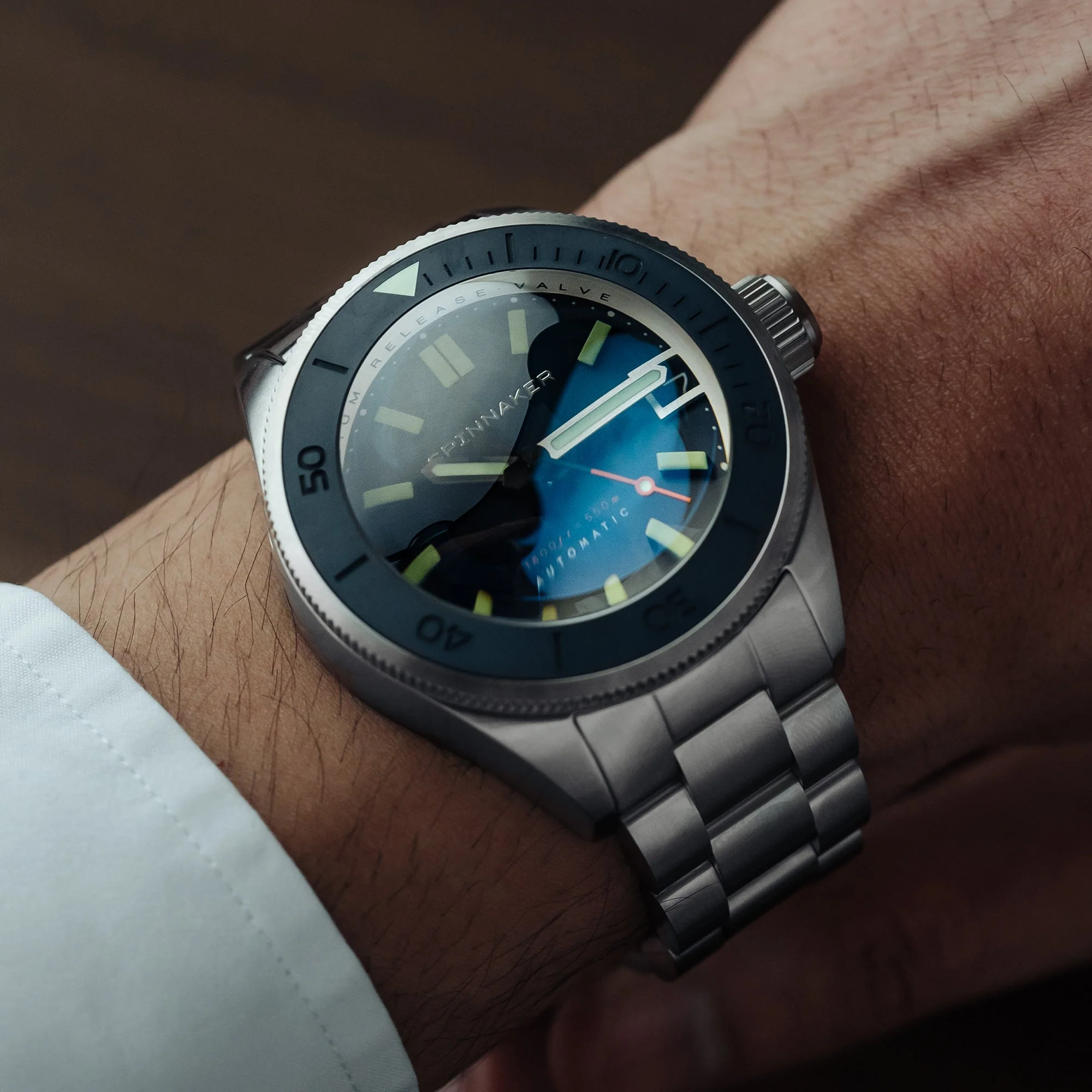 Piccard Blue / Stainless Steel | Blue Dial - Image 3