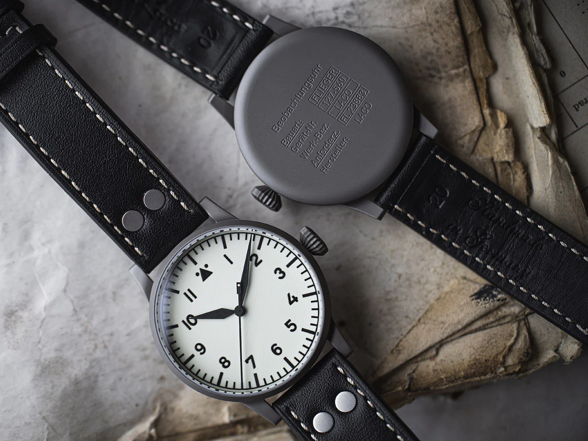 Pilot Watch ORIGINAL Venedig 42 | Black Dial - Image 5