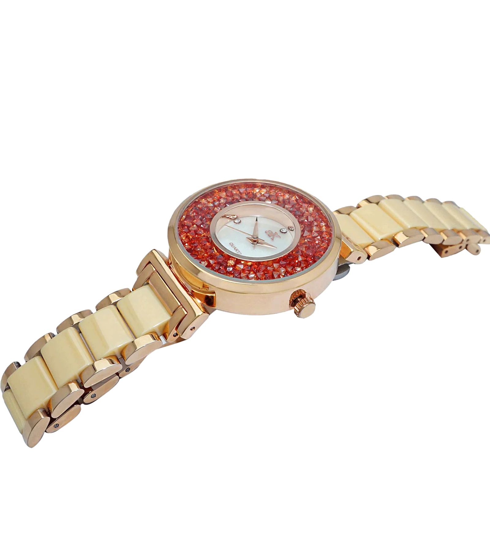PISA EGG SHELL/ ROSETONE | Red Dial - Image 2