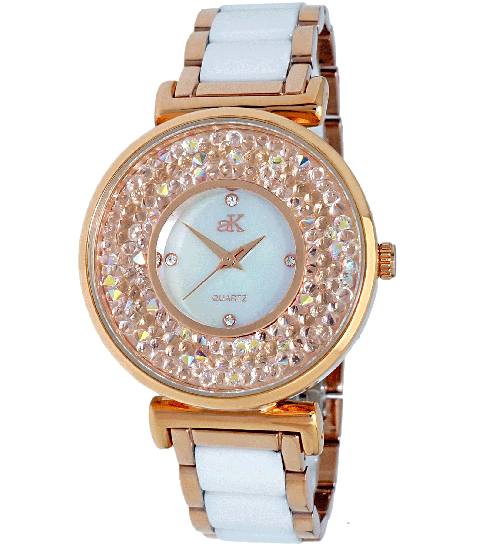 PISA WHITE/ROSETONE | White Dial