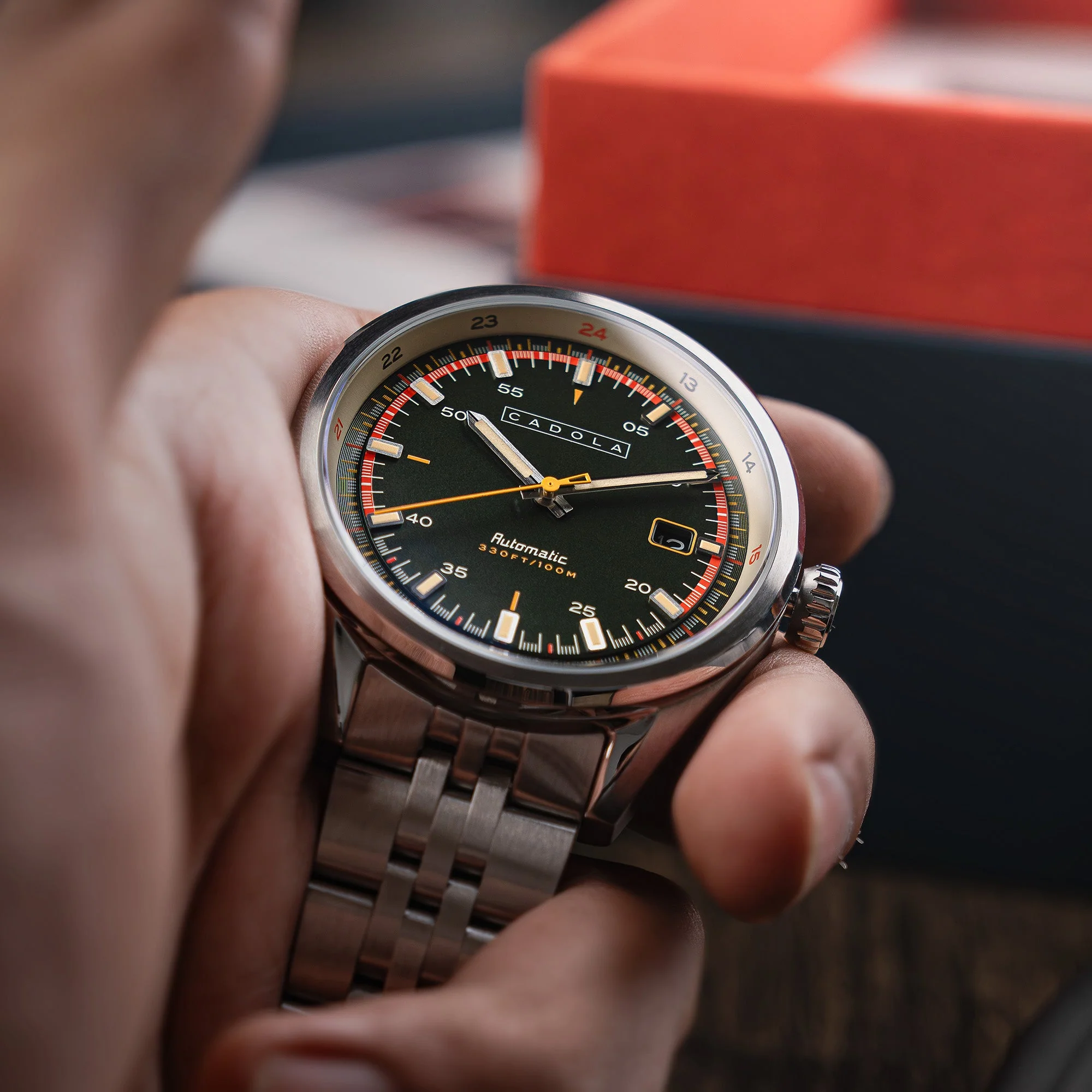Pista Automatic Green / Stainless Steel Green Dial - Image 3