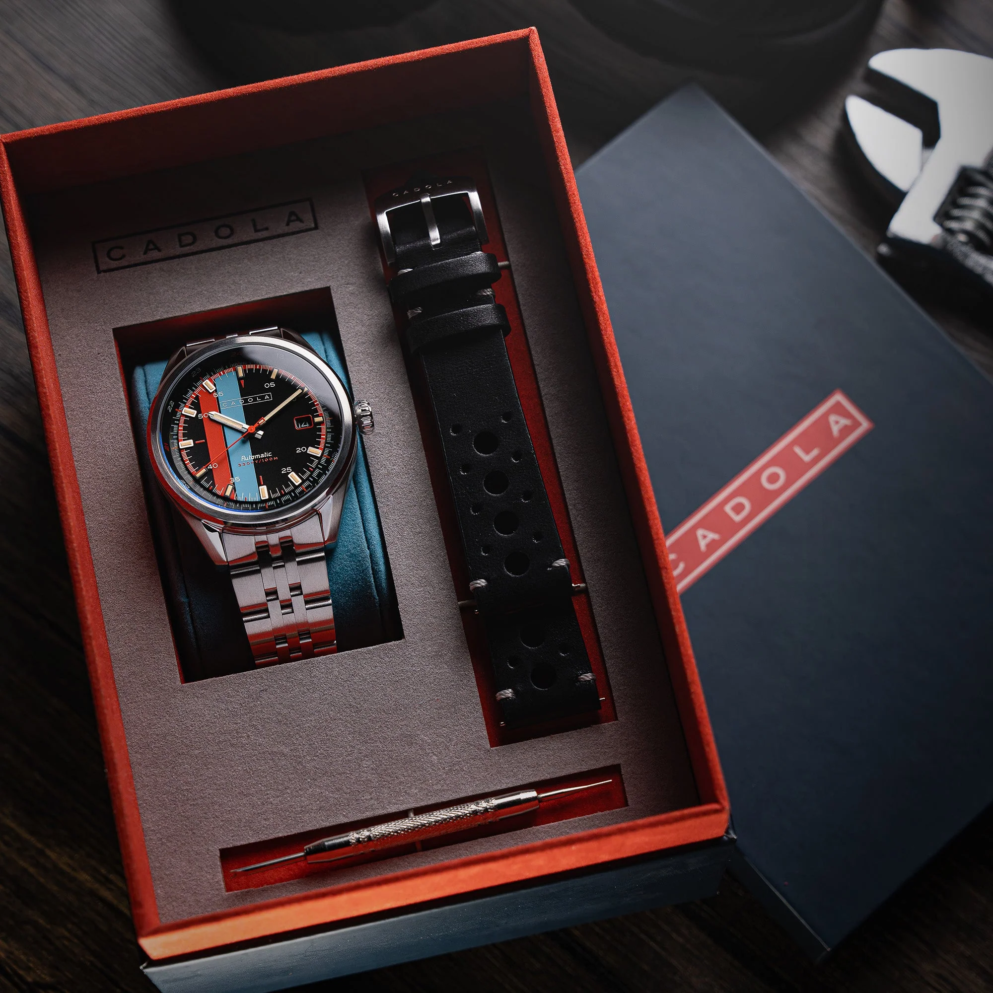 Pista Automatic Black / Stainless Steel Black Dial - Image 4