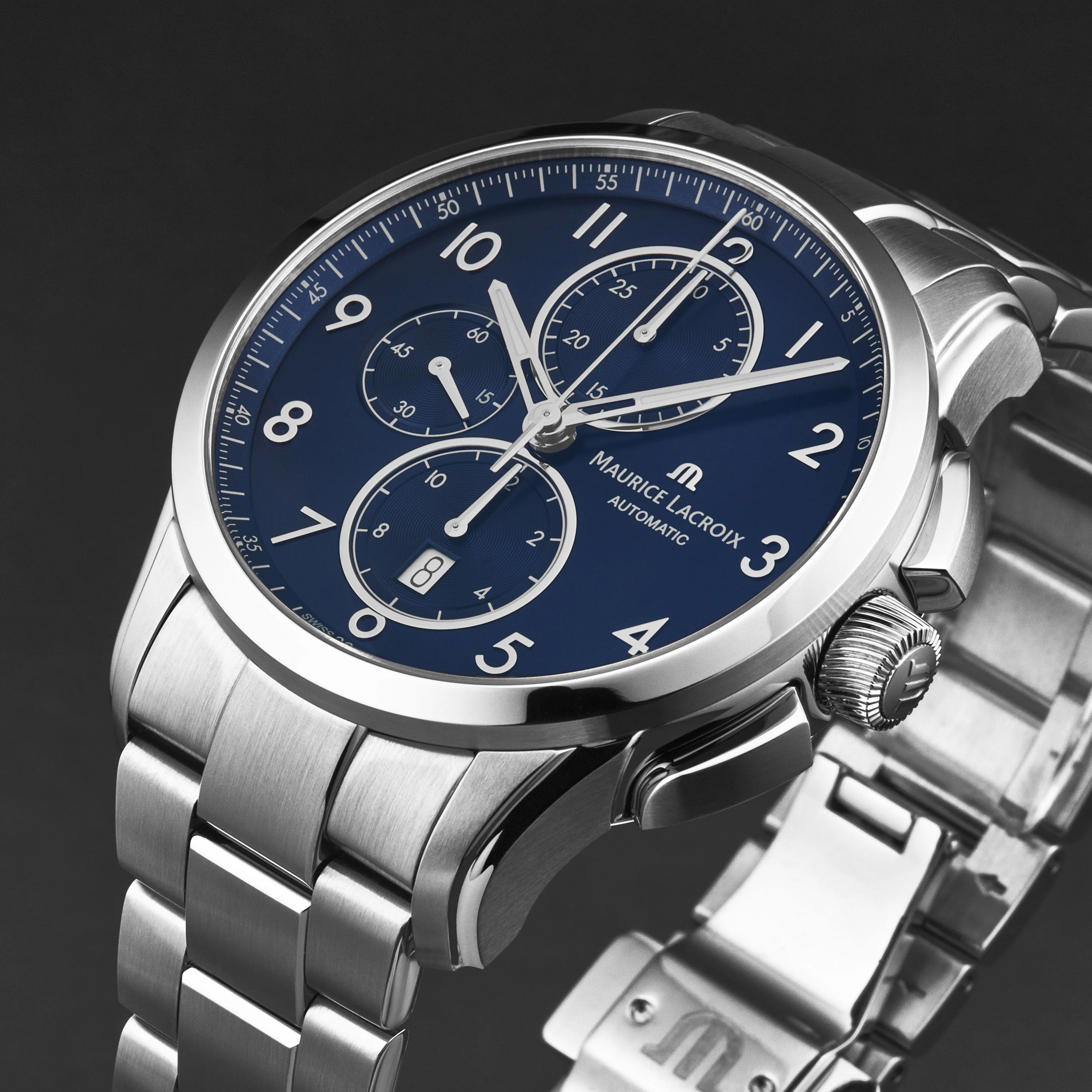 Pontos PT6388SS0024201 / Blue | Blue Dial - Image 2