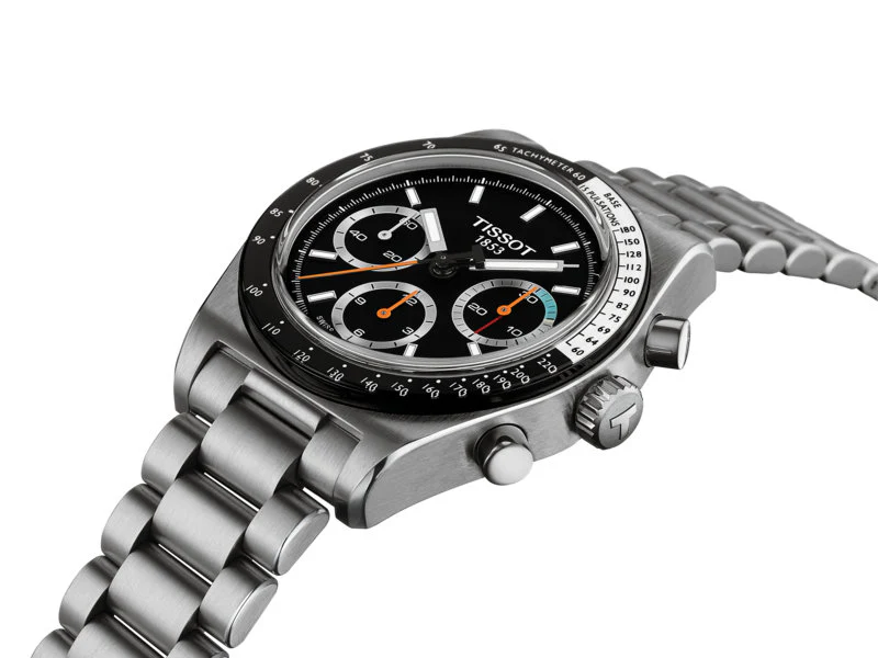 PR516 Mechanical Chronograph Silver-tone | Black Dial - Image 2