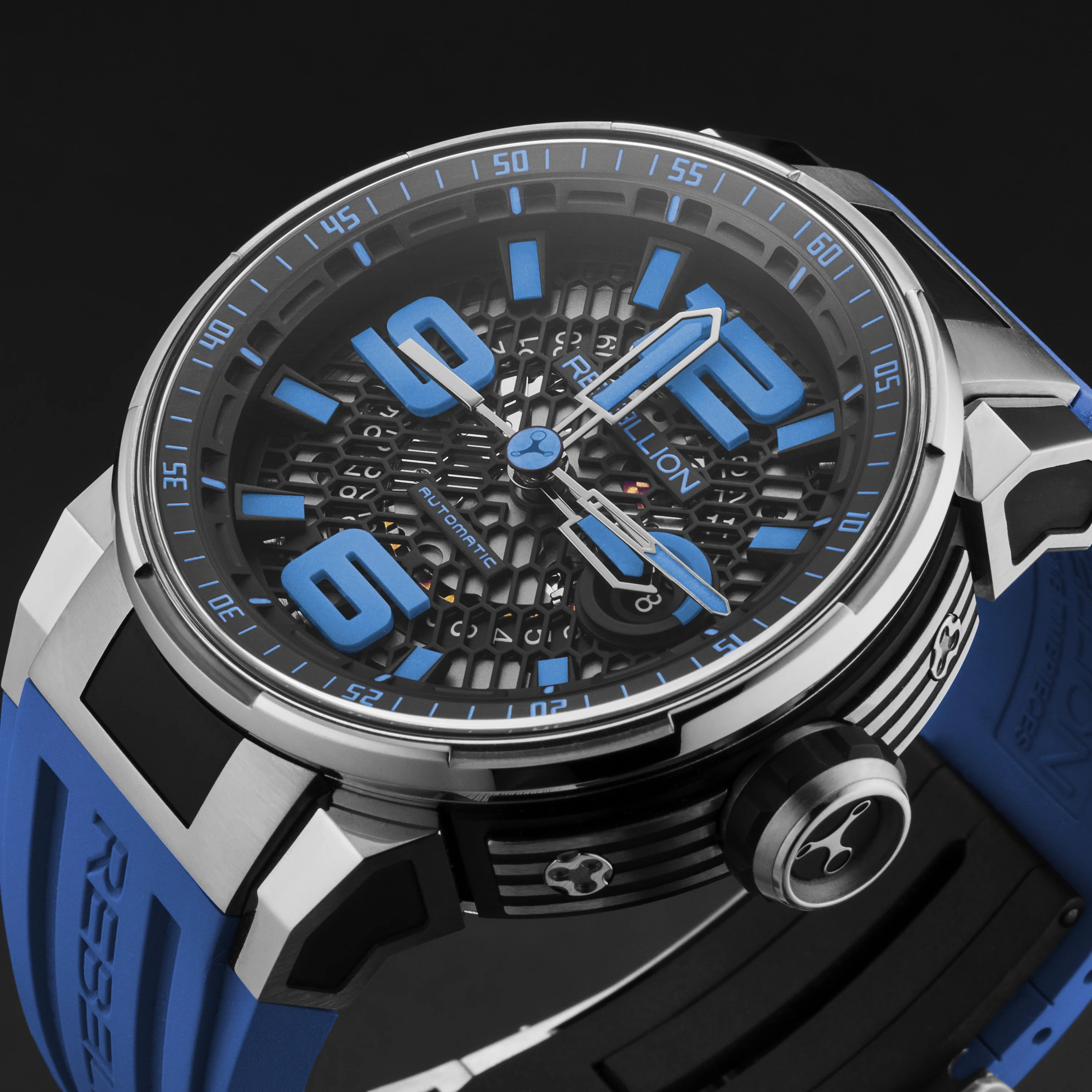 Predator 2.0 RBPR23H.TI.BL / Black Blue | Black Blue Dial - Image 2