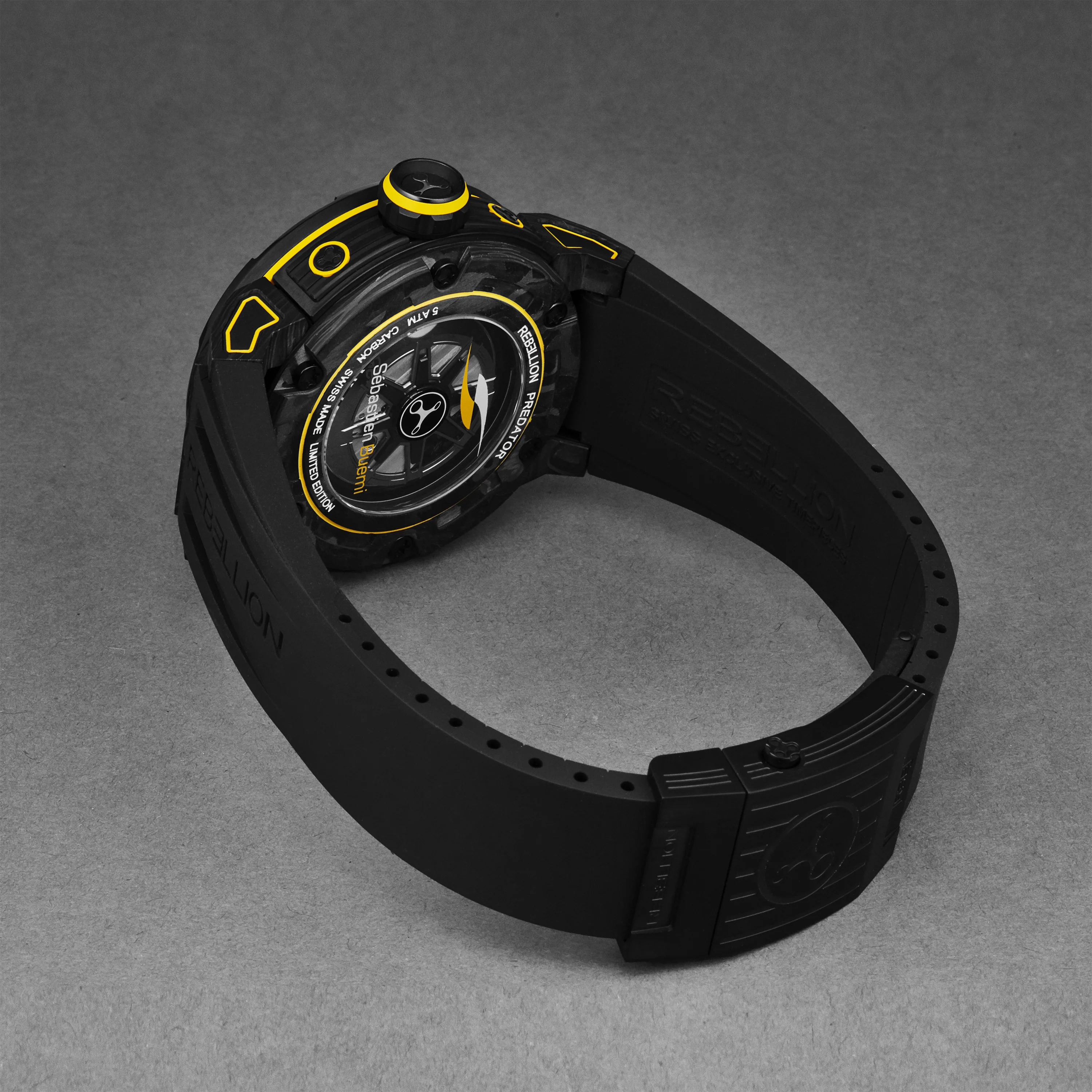 Predator 2.0 RBPR2REG.CA.BMI / Black Yellow | Black Yellow Dial - Image 3