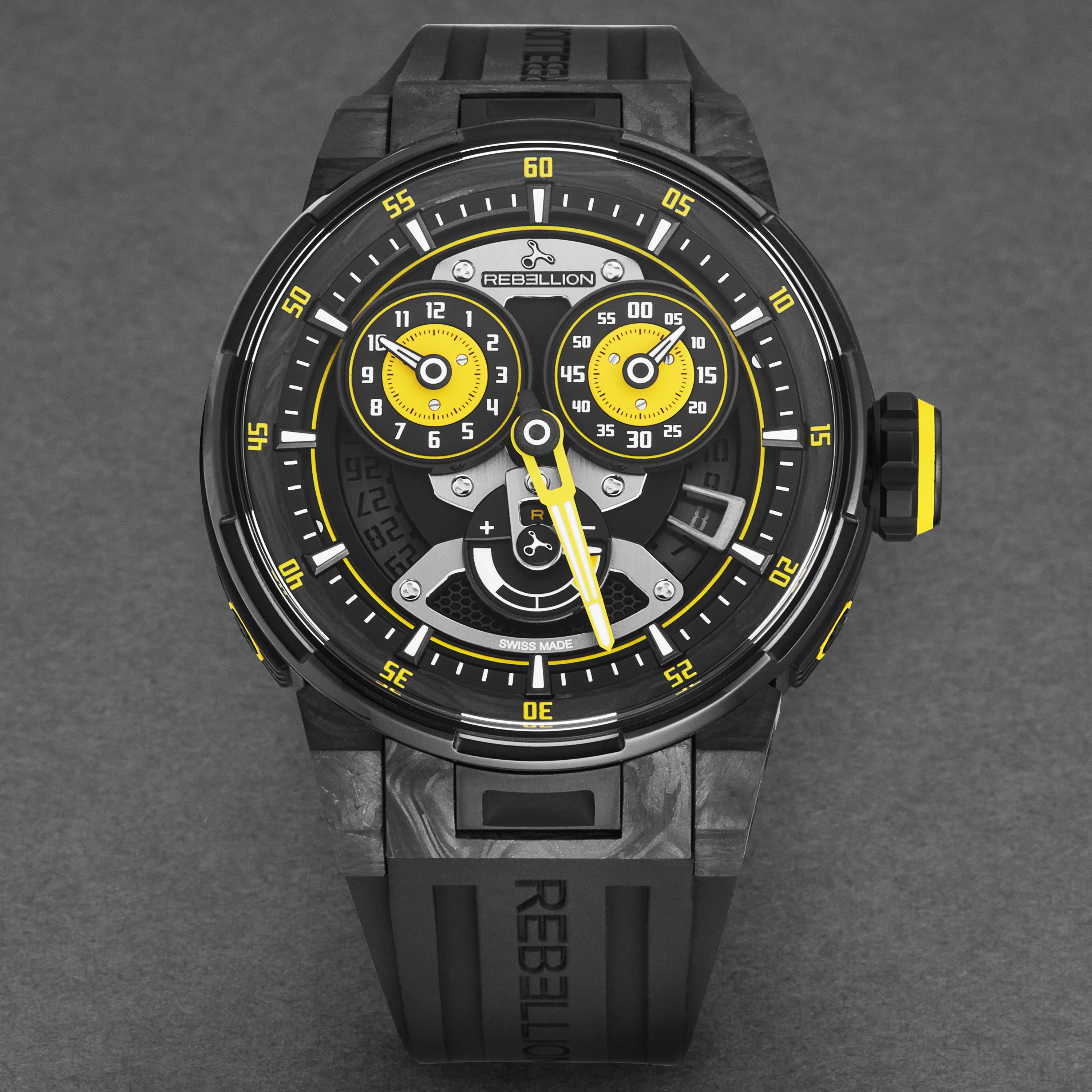 Predator 2.0 RBPR2REG.CA.BMI / Black Yellow | Black Yellow Dial - Image 4