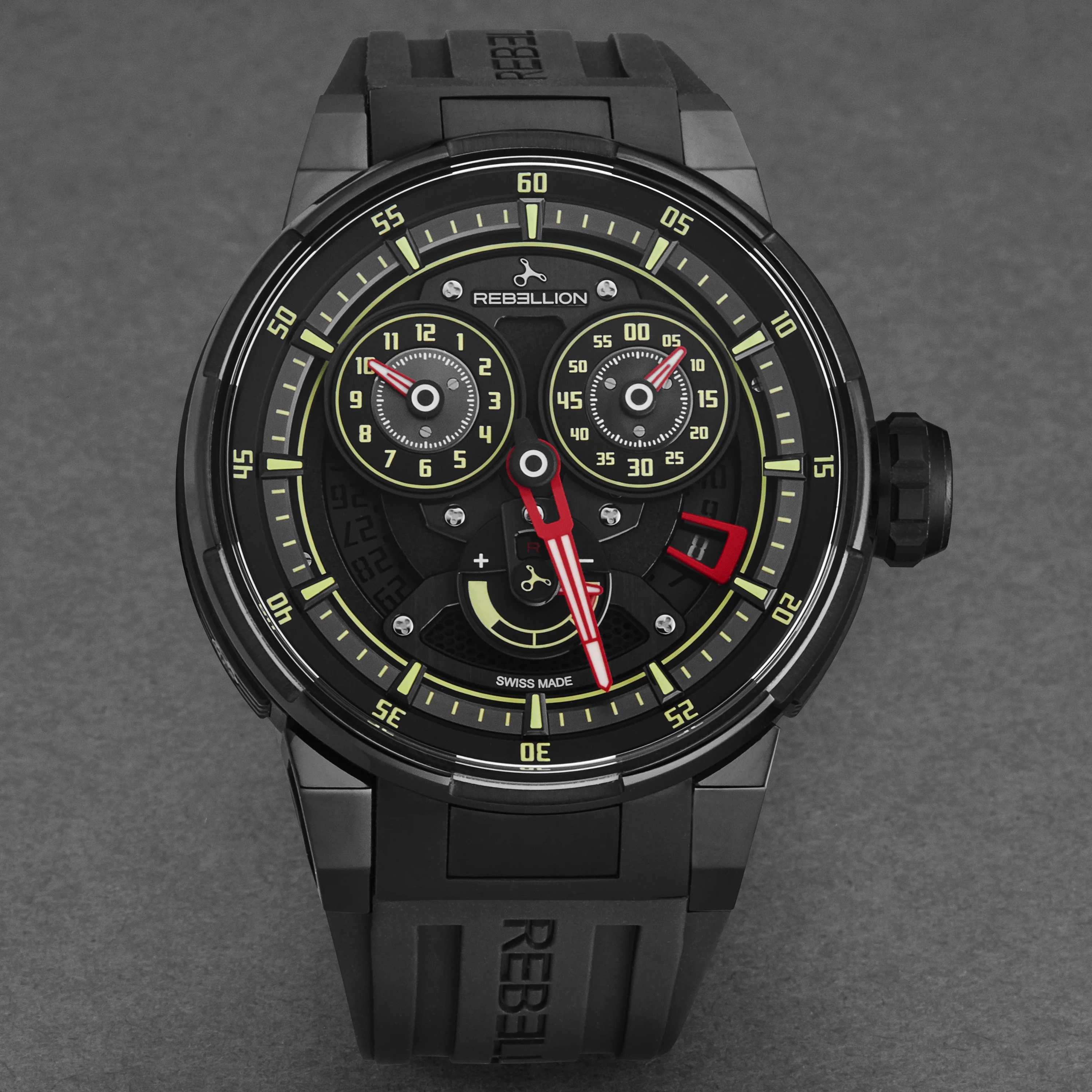 Predator 2.0 RBPR2REG.TB.BK / Black Red | Black Red Dial - Image 3