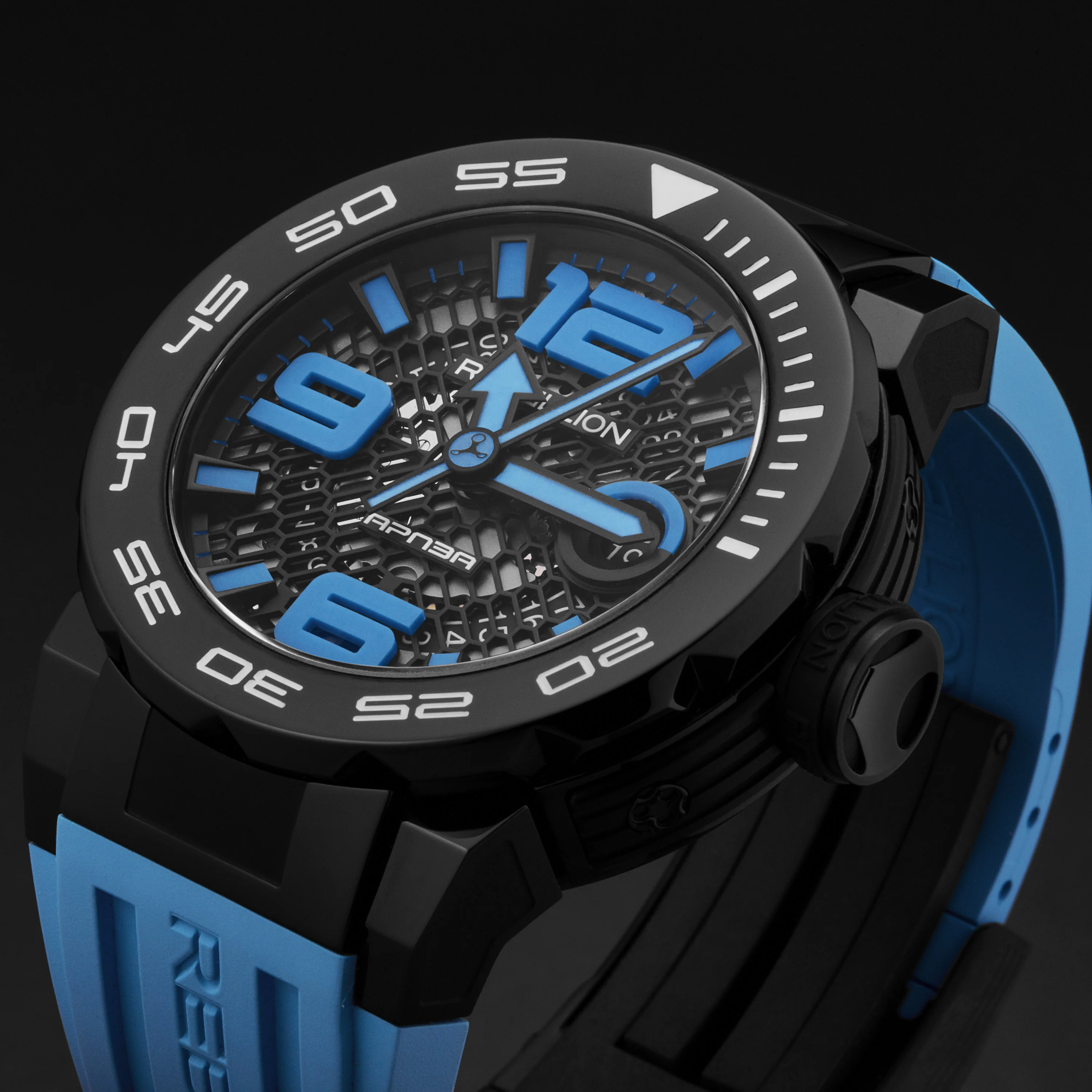 Predator Apnea RBPAP3H.TB.BL / Black Blue | Black Blue Dial - Image 2