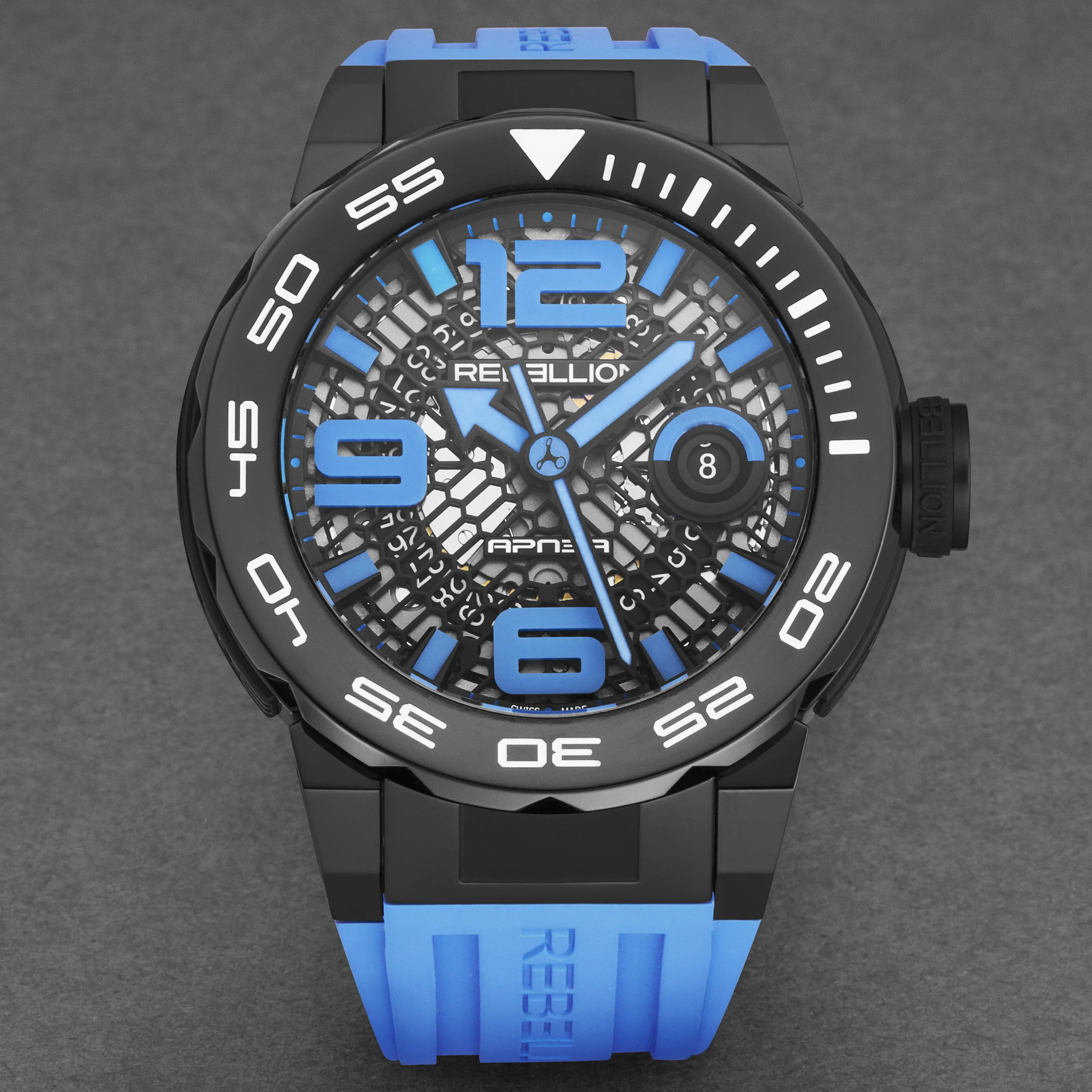 Predator Apnea RBPAP3H.TB.BL / Black Blue | Black Blue Dial - Image 4