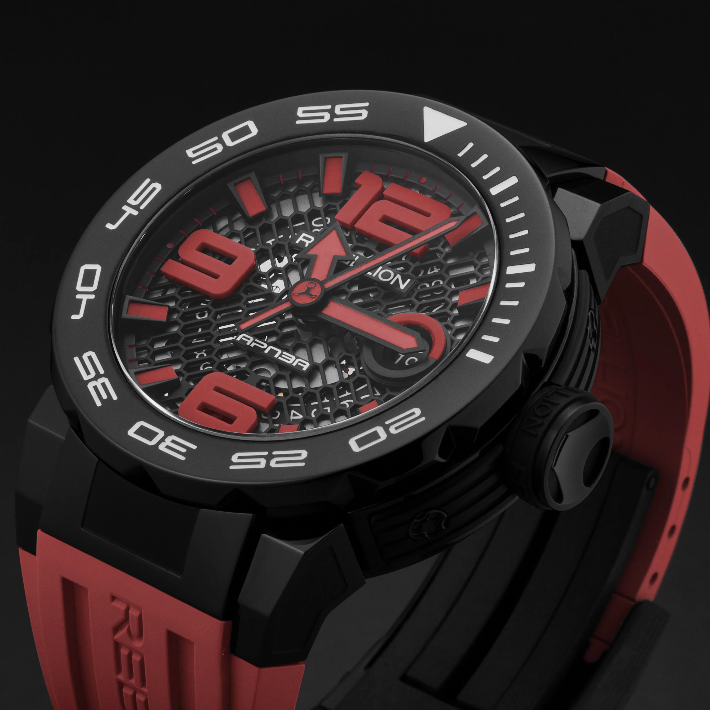 Predator Apnea RBPAP3H.TB.RD / Black Red | Black Red Dial - Image 2