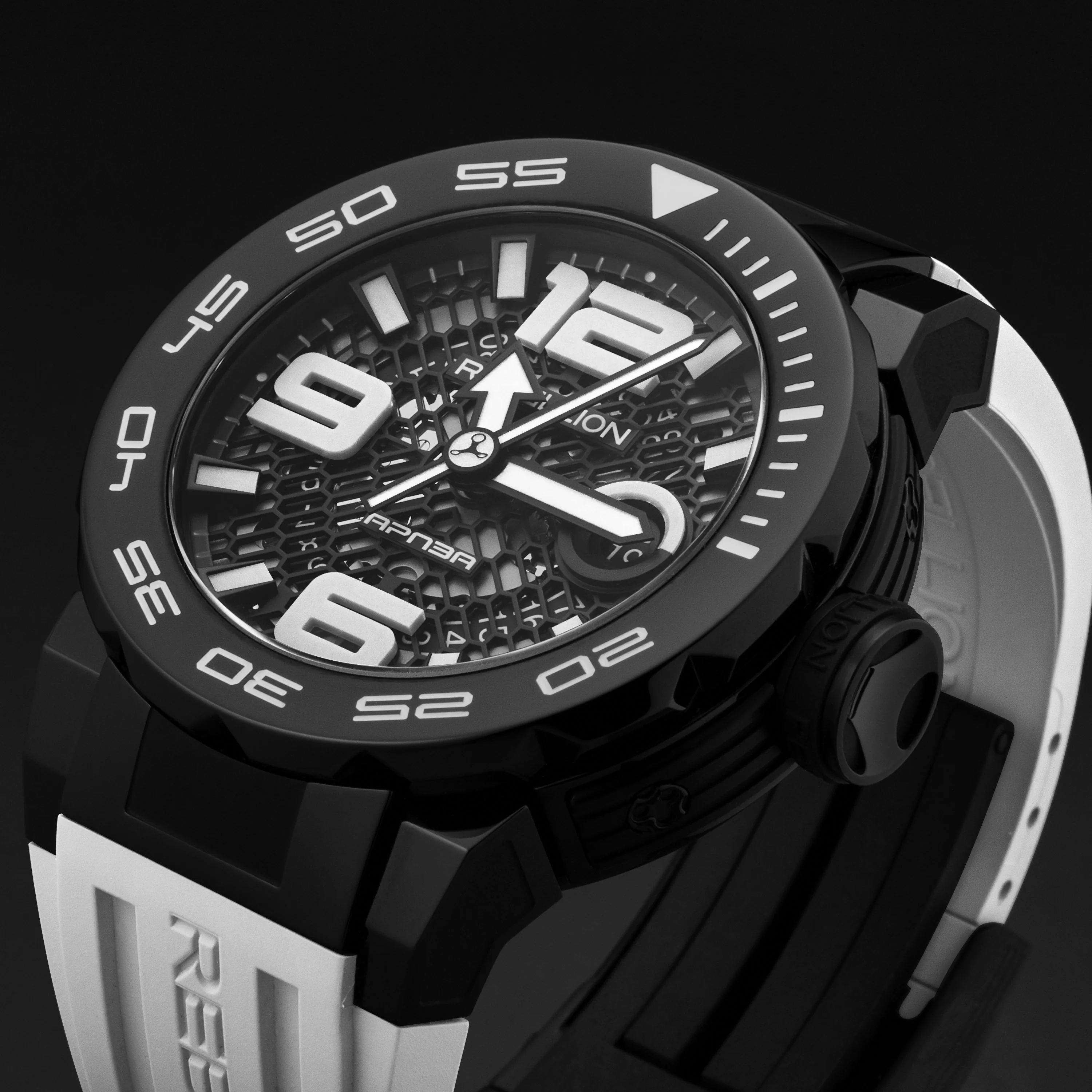 Predator Apnea RBPAP3H.TB.WH / Black White | Black White Dial - Image 2