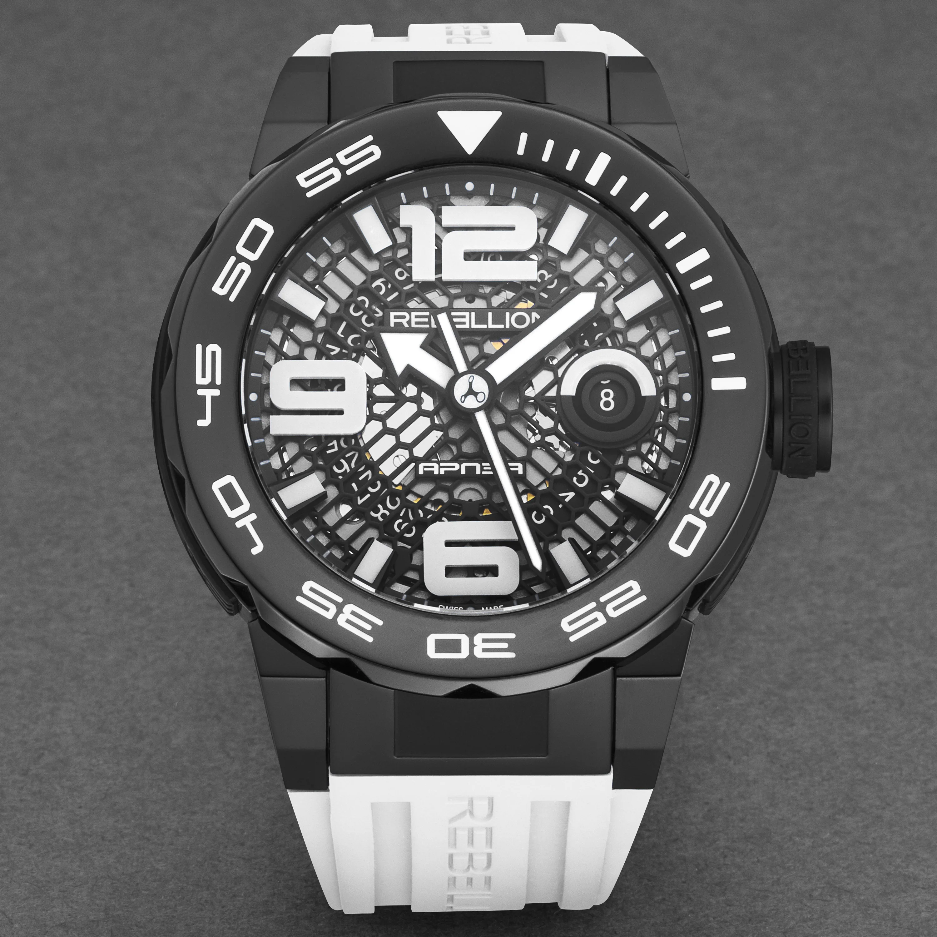 Predator Apnea RBPAP3H.TB.WH / Black White | Black White Dial - Image 4