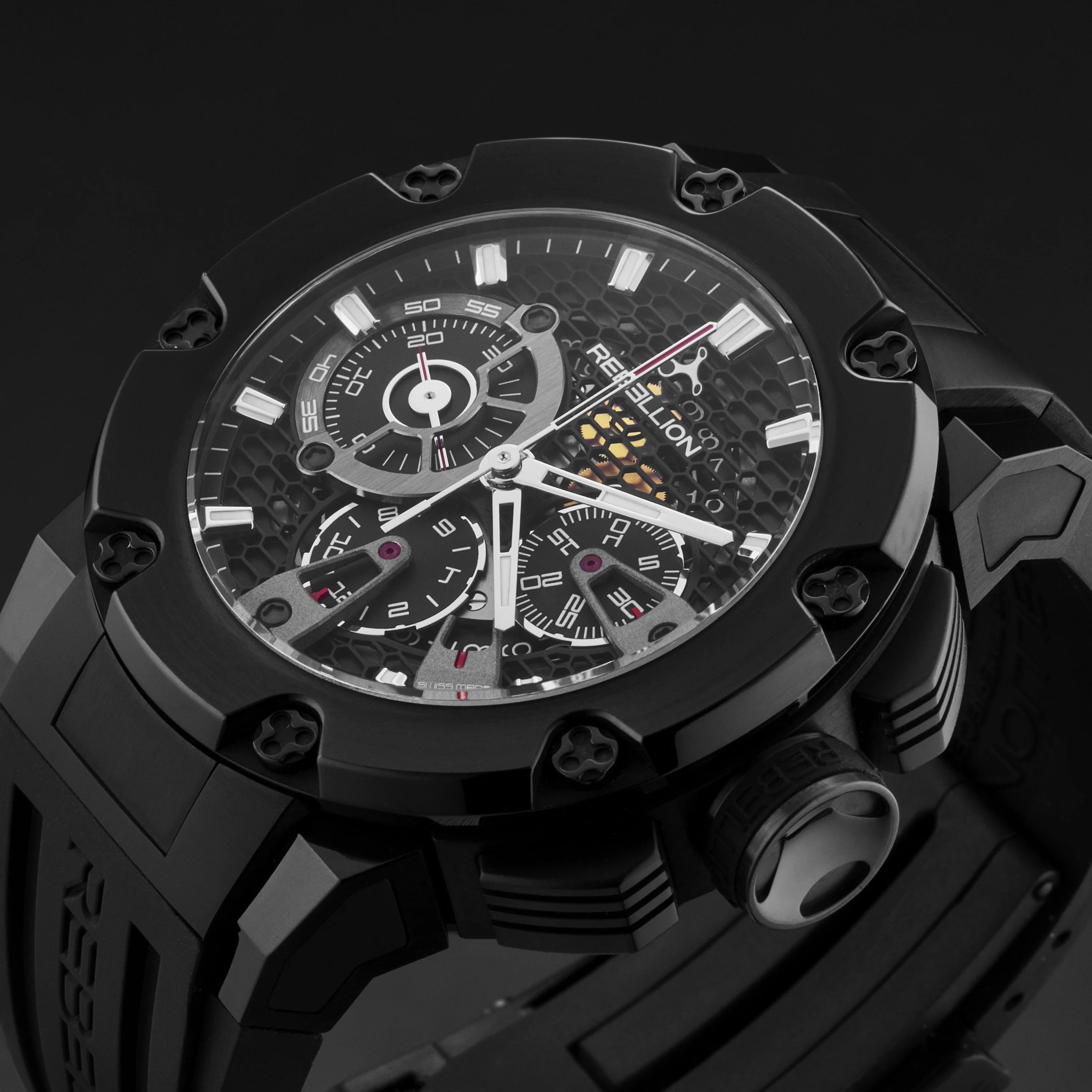 Predator RBPRCH.TB.BK.G2 / Black | Black Dial - Image 4