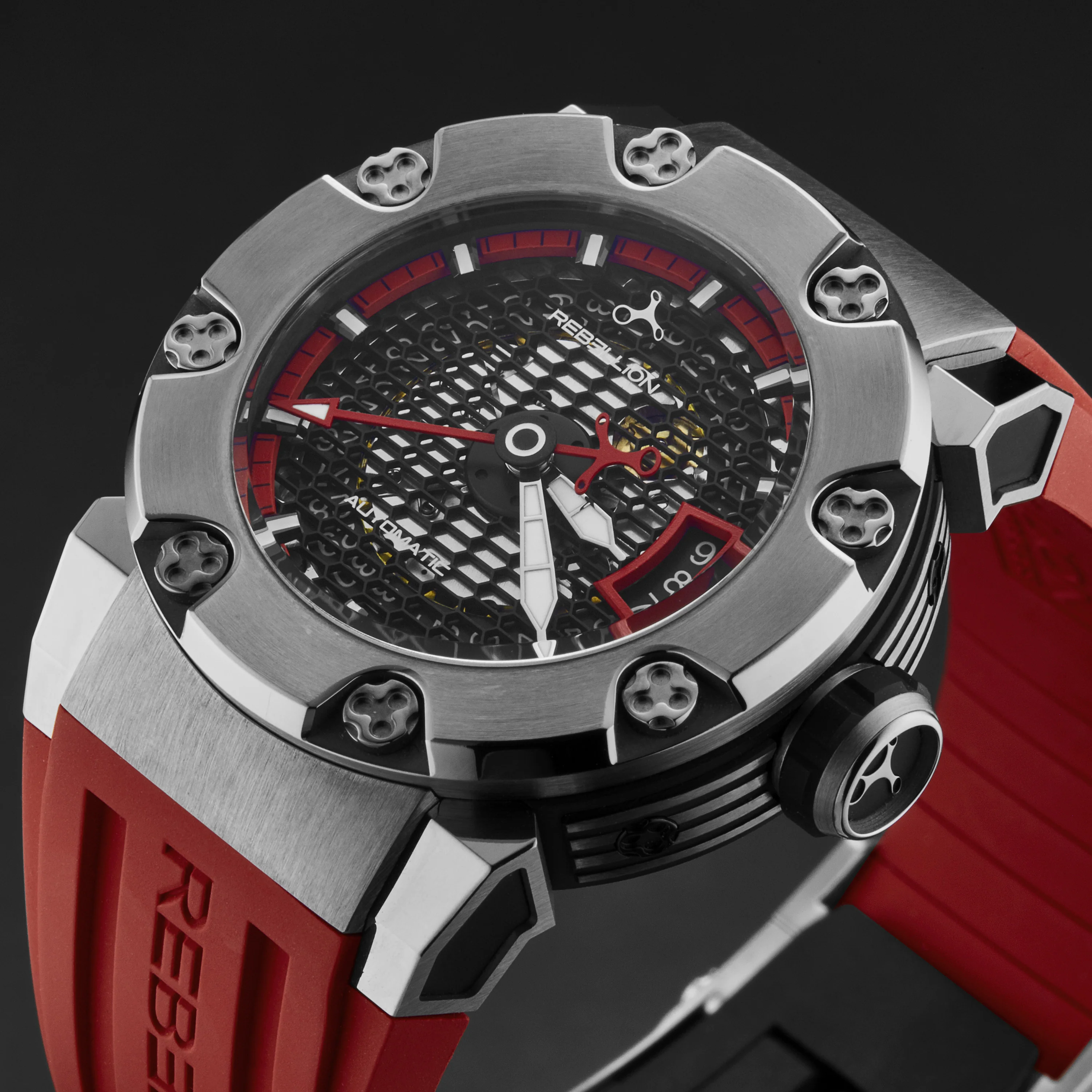 Predator S RBPRS3H.TI.RD / Black Red | Black Red Dial - Image 4