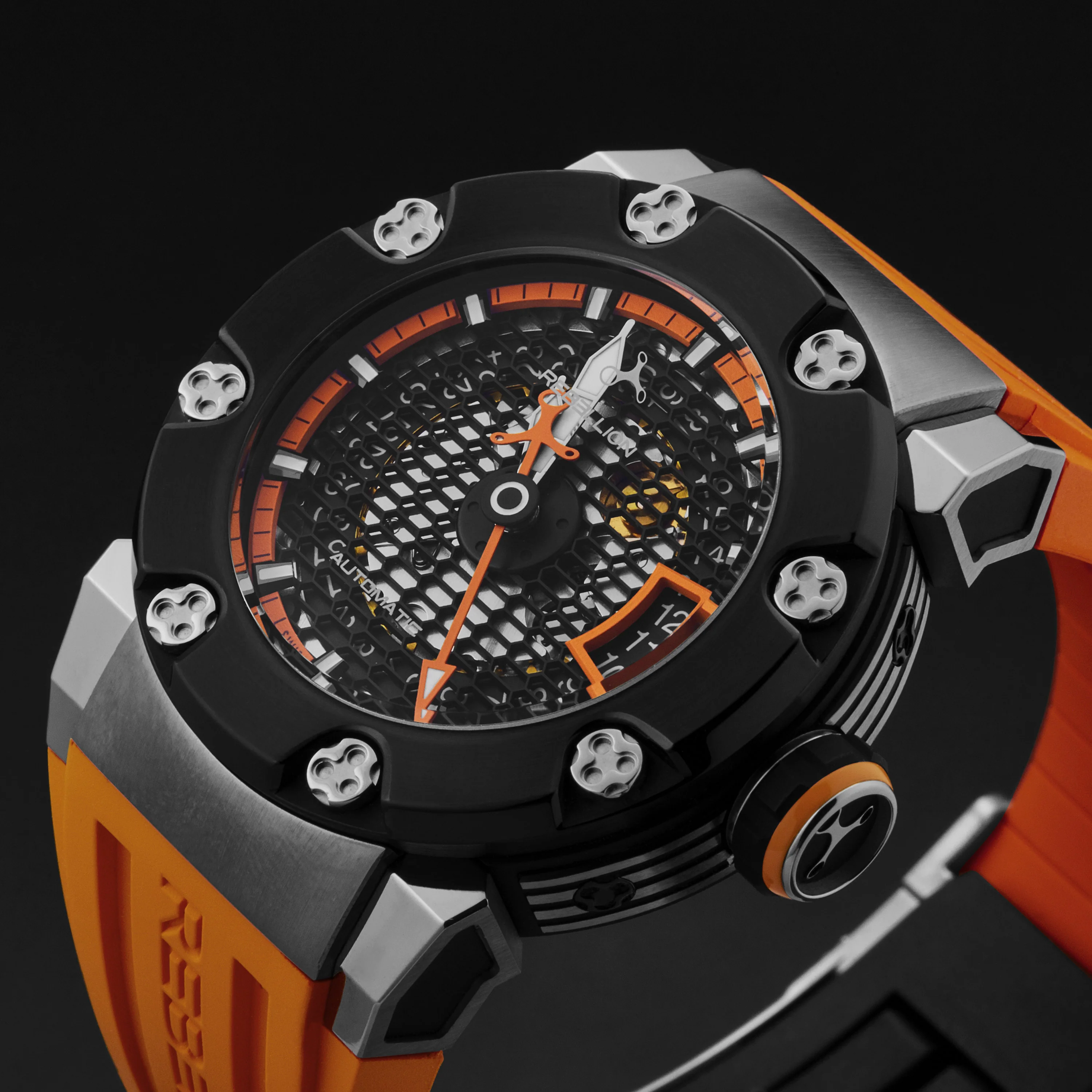 Predator S RBPRS3H.TITB.OR / Black Orange | Black Orange Dial - Image 2