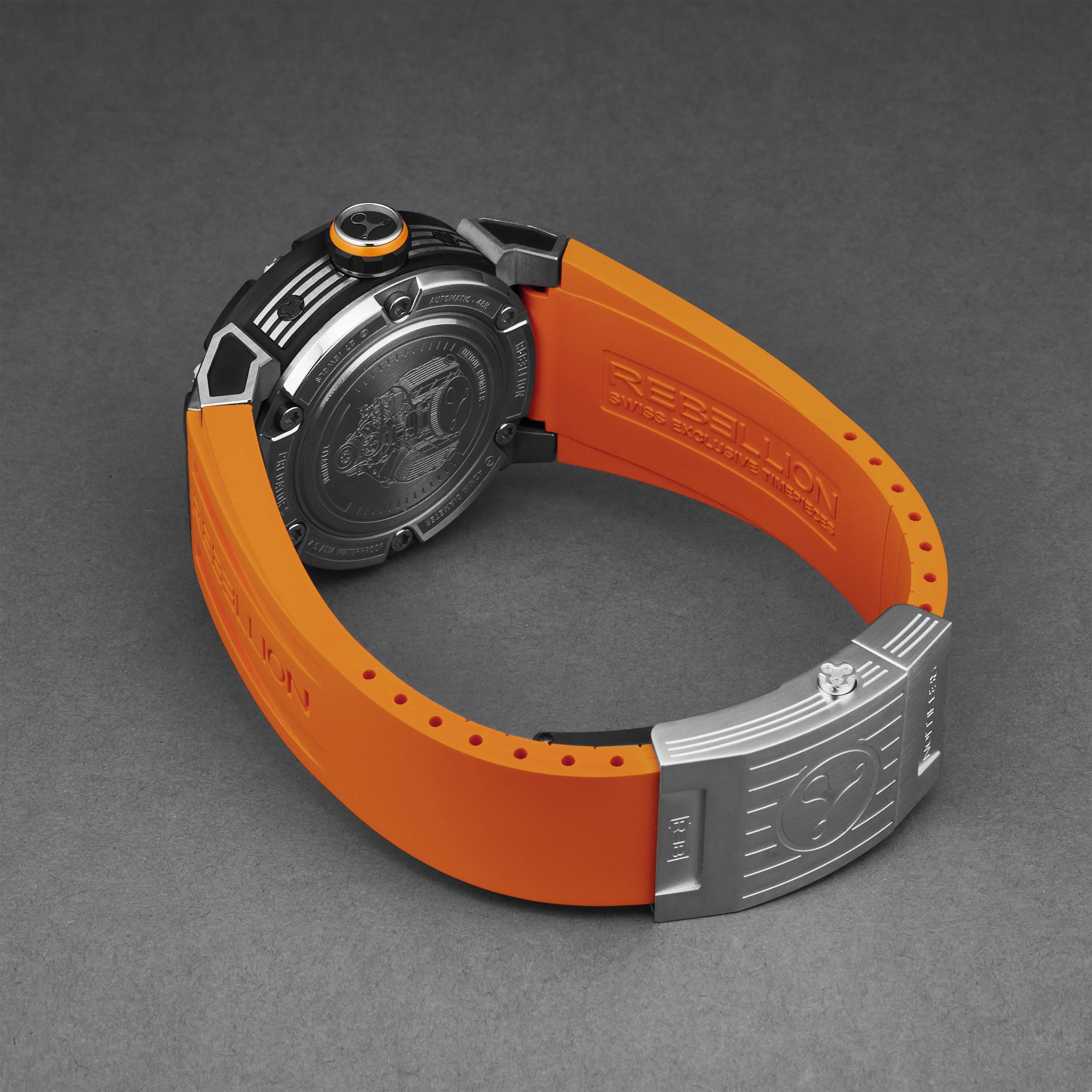 Predator S RBPRS3H.TITB.OR / Black Orange | Black Orange Dial - Image 3