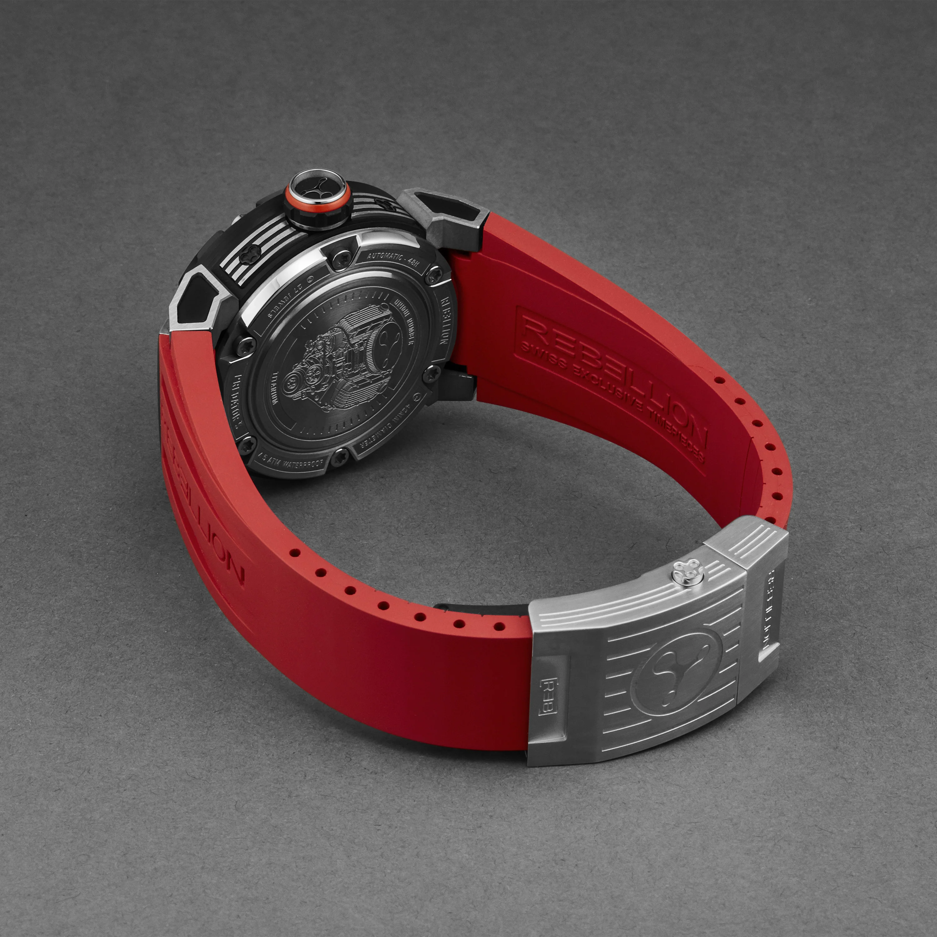 Predator S RBPRS3H.TITB.RD / Black Red | Black Red Dial - Image 2