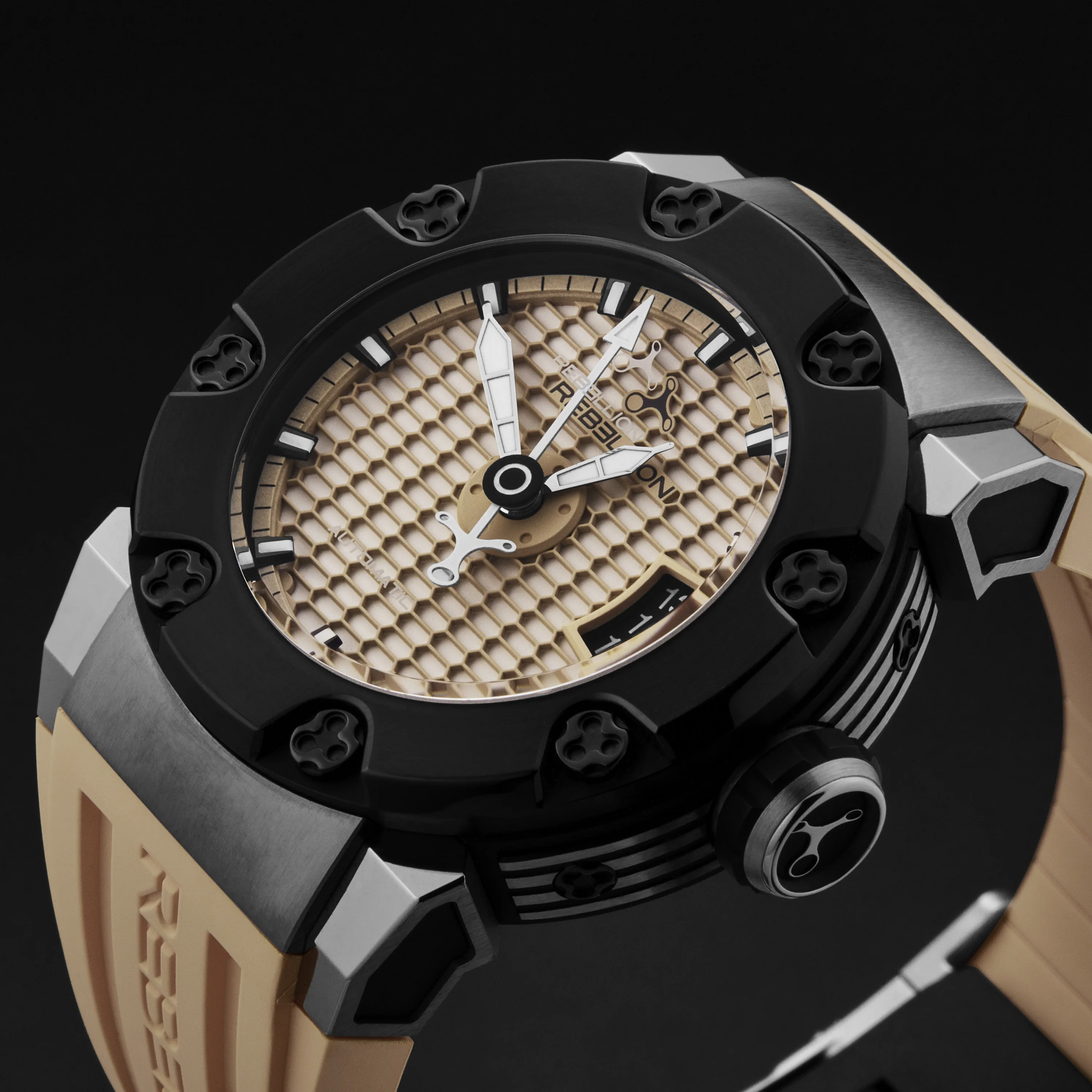 Predator S RBPRS3H.TITB.SD / Peach | Peach Dial - Image 2