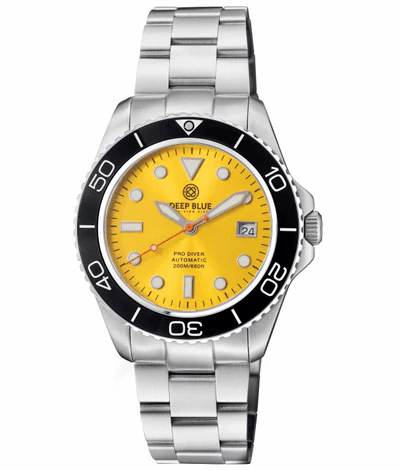 Pro Diver 200 42.5mm Yellow | Yellow Dial