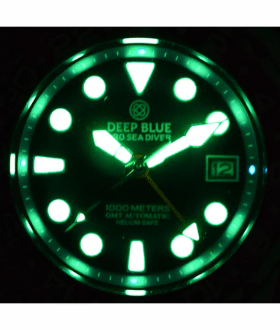 Pro Sea Diver 1000m Gmt 44mm White / Blue & Black Bezel | White Dial - Image 2