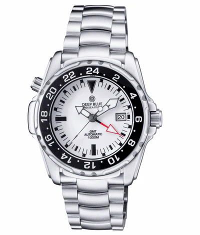 Pro Sea Diver 1000m Gmt 45mm White | White Dial