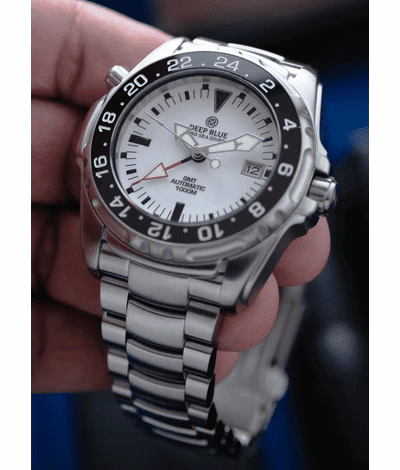 Pro Sea Diver 1000m Gmt 45mm White | White Dial - Image 3