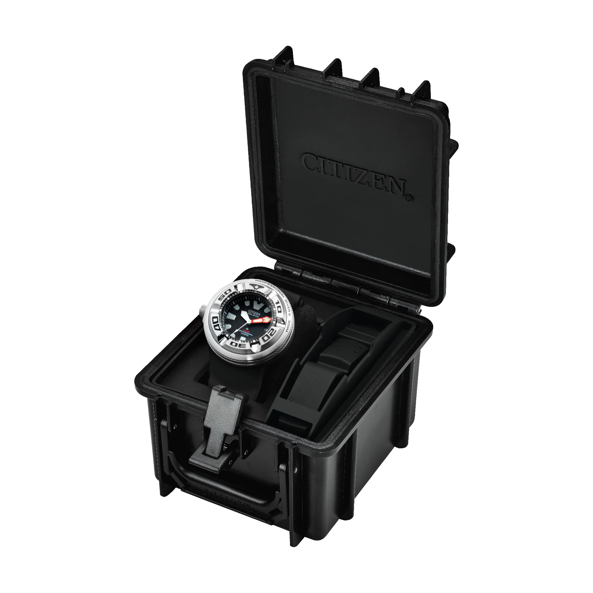 Promaster Dive Ecozilla Black / Polyurethane | Black Dial - Image 2