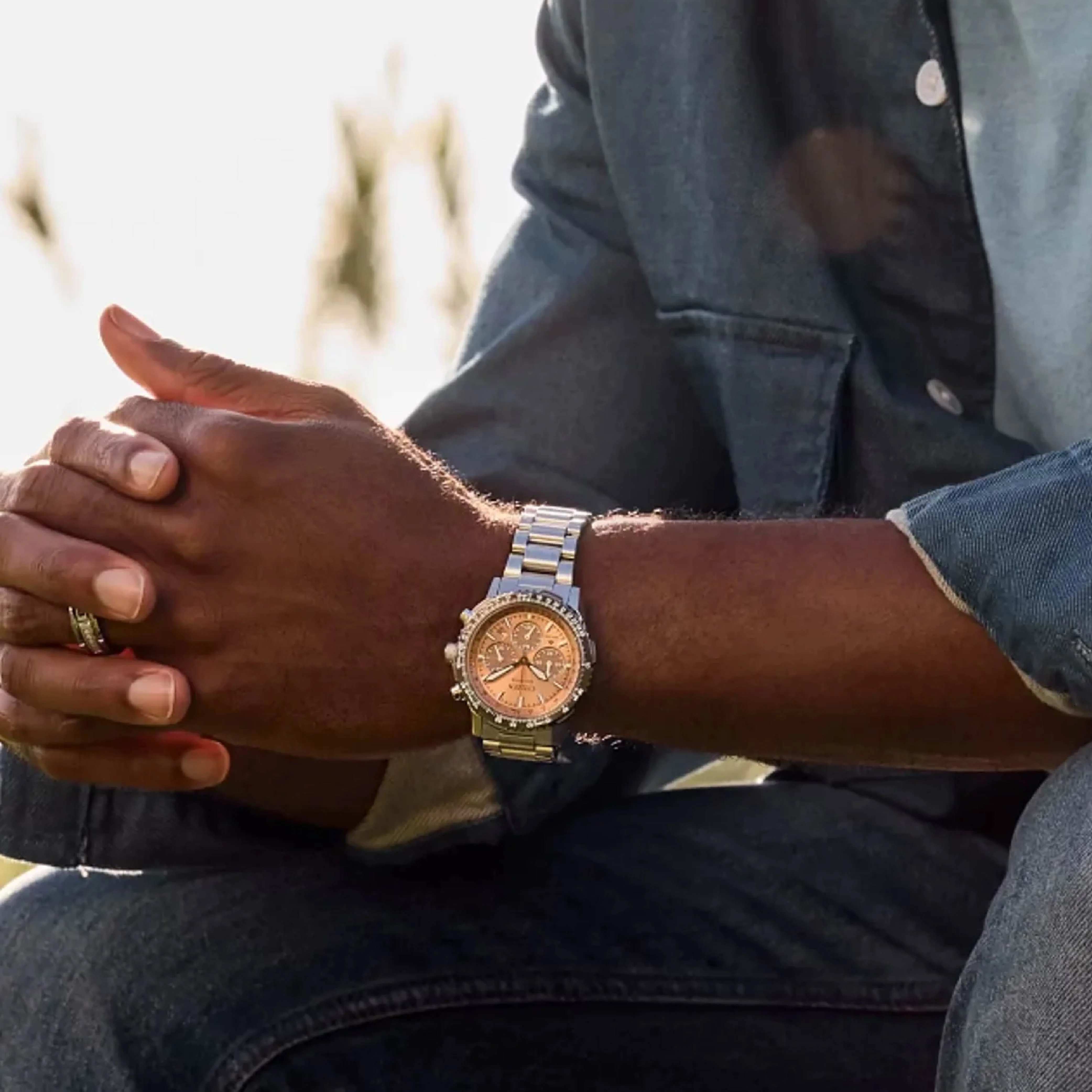 Promaster Navihawk Salmon / Stainless Steel | Salmon Dial - Image 7