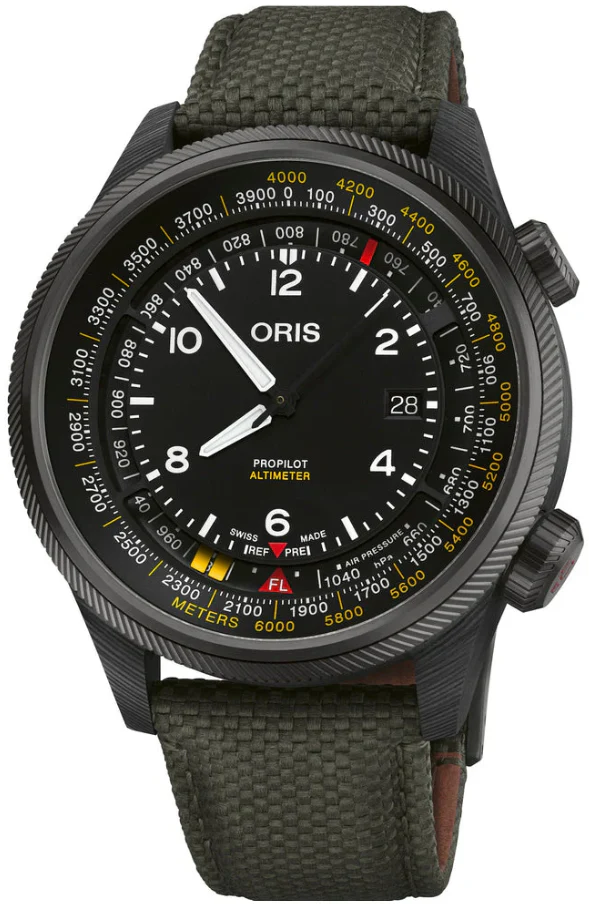 Propilot Altimeter Meter Scale | Black Dial
