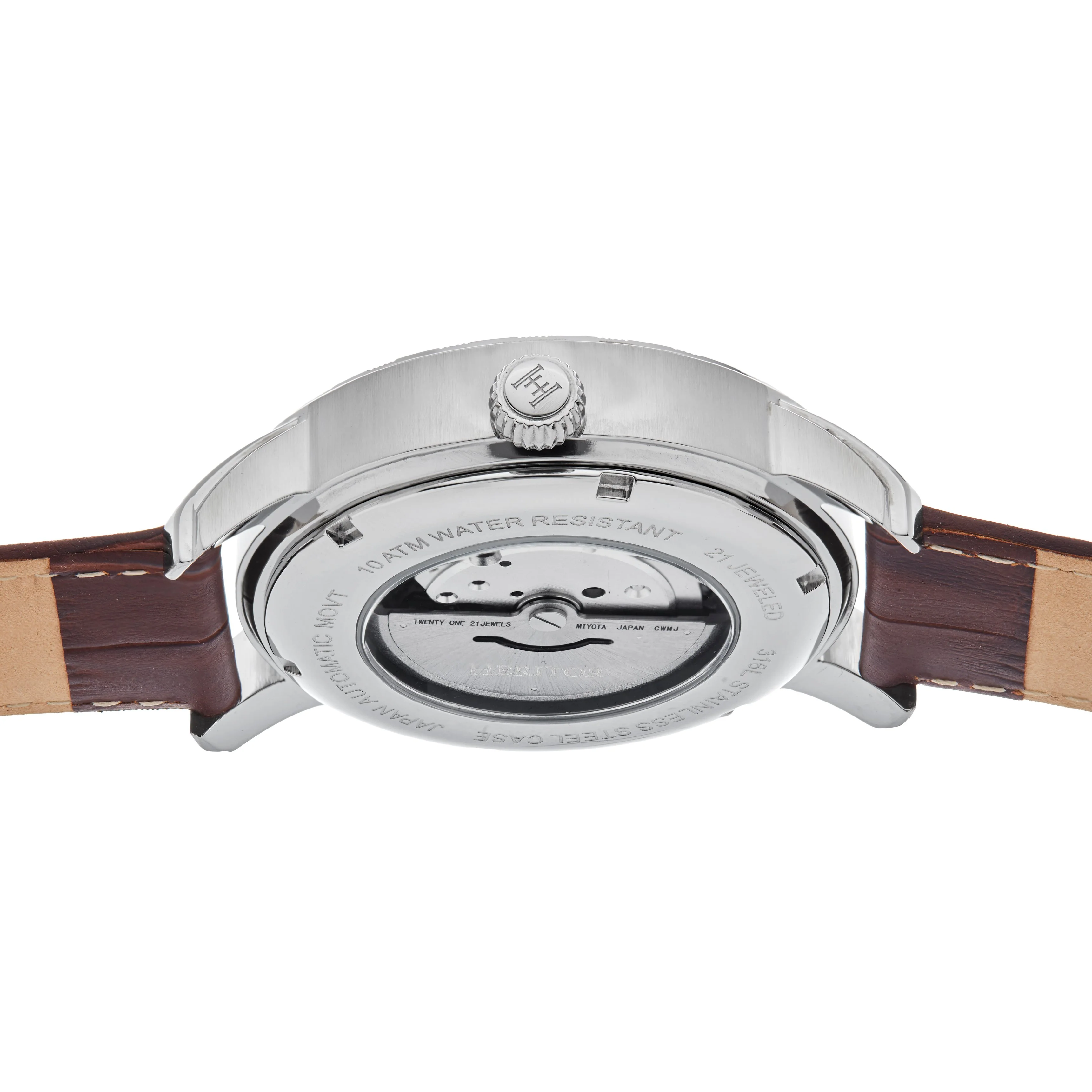 Protégé Enamel Dial Automatic Brown/Silver | Multi-colored Dial - Image 2