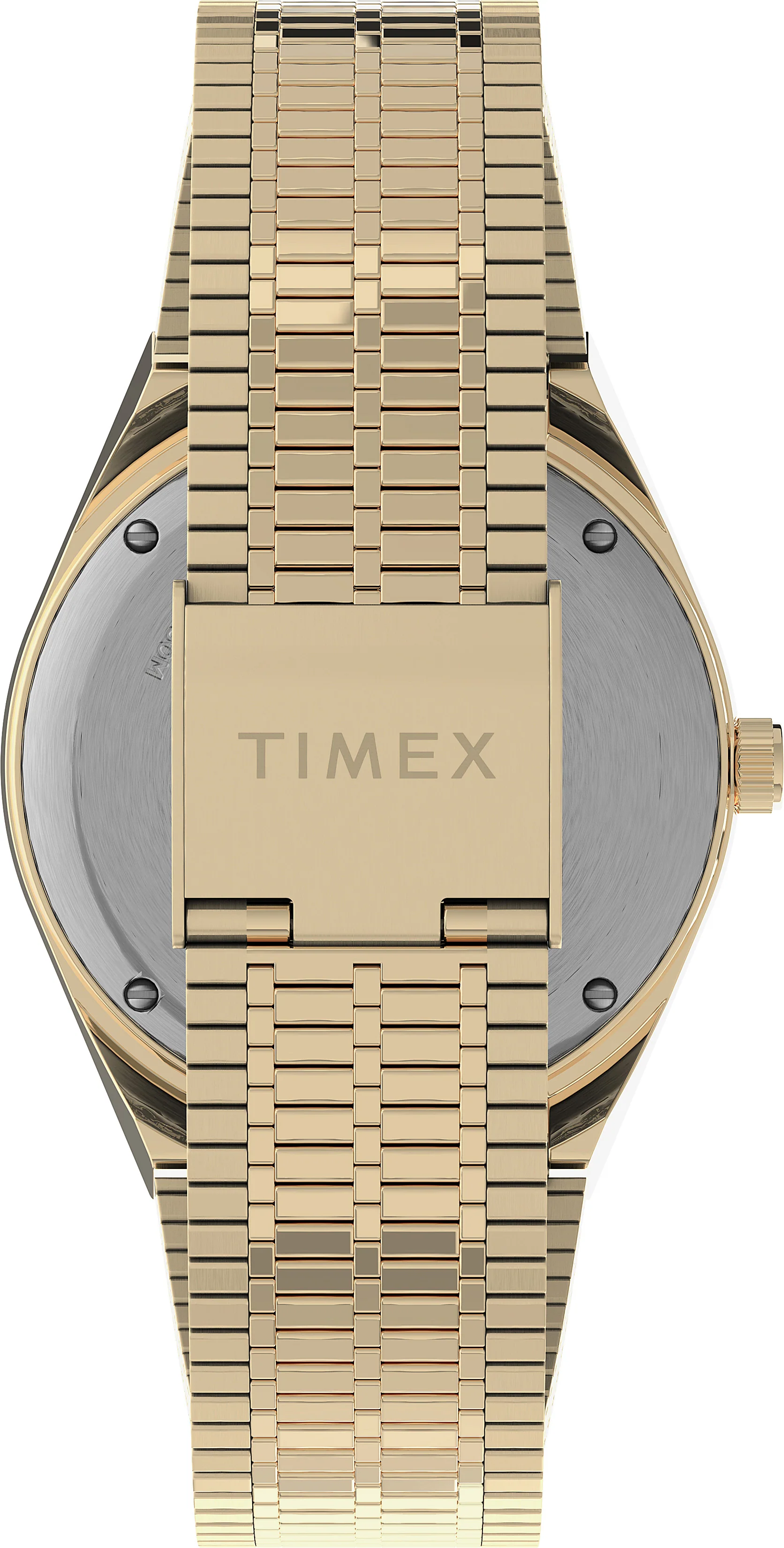 Q TIMEX Gold-Tone / Stainless Steel | Blue Dial - Image 4