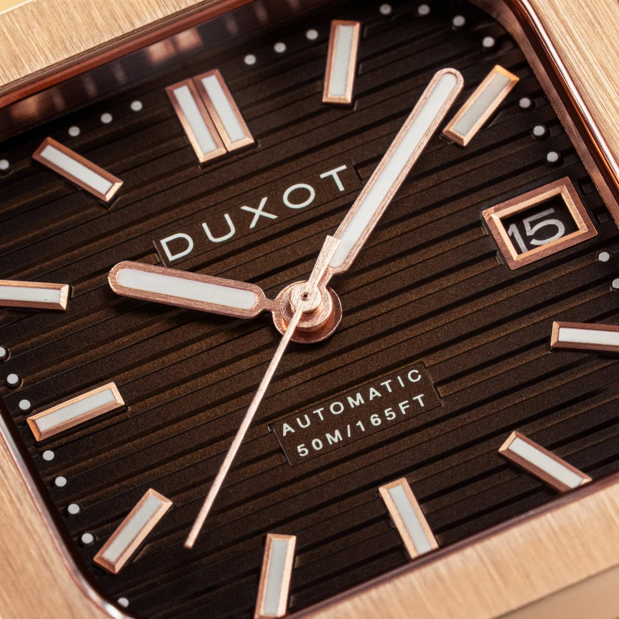 Quadrata Automatic Brown / Stainless Steel | Brown Dial - Image 4