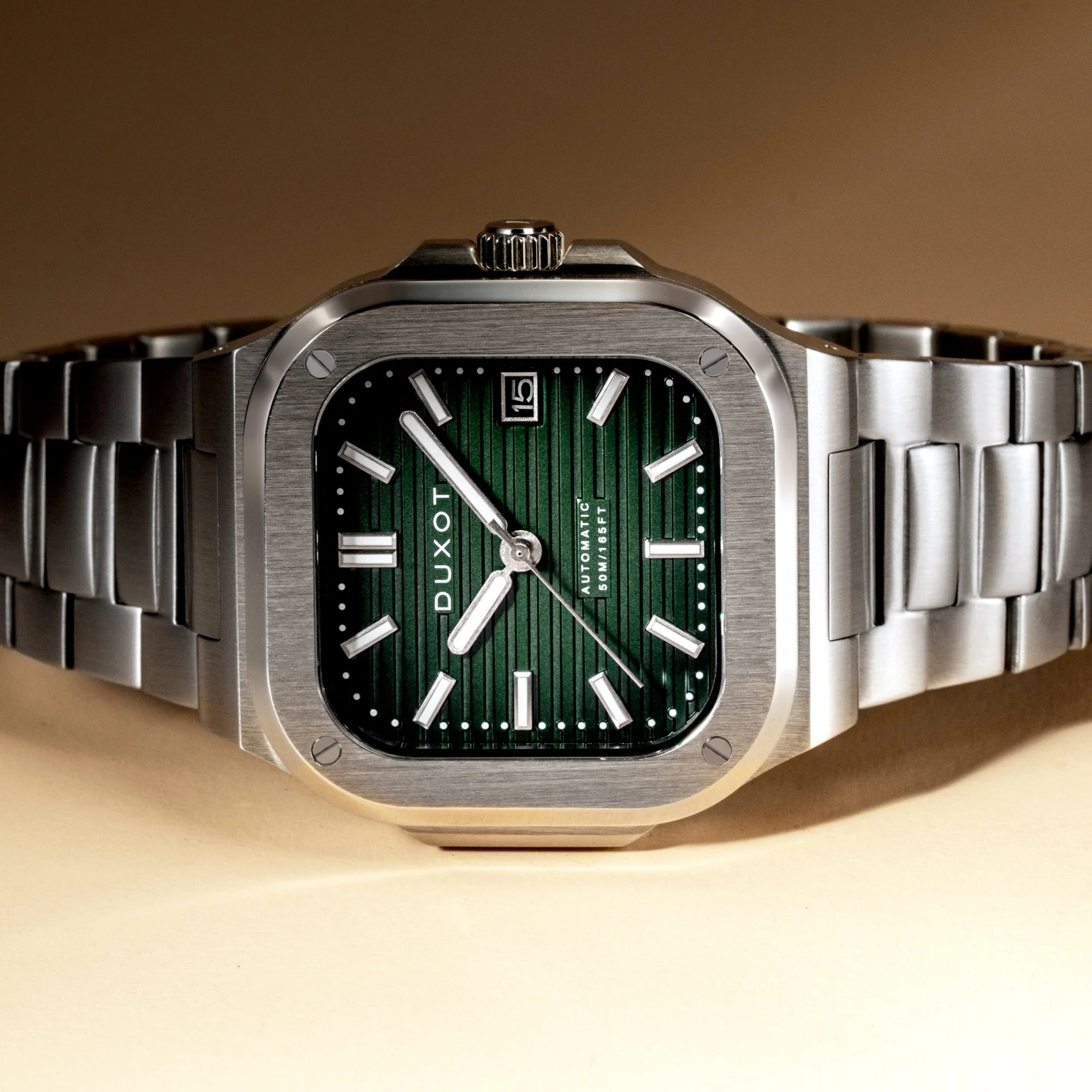 Quadrata Automatic Green / Stainless Steel | Green Dial - Image 3