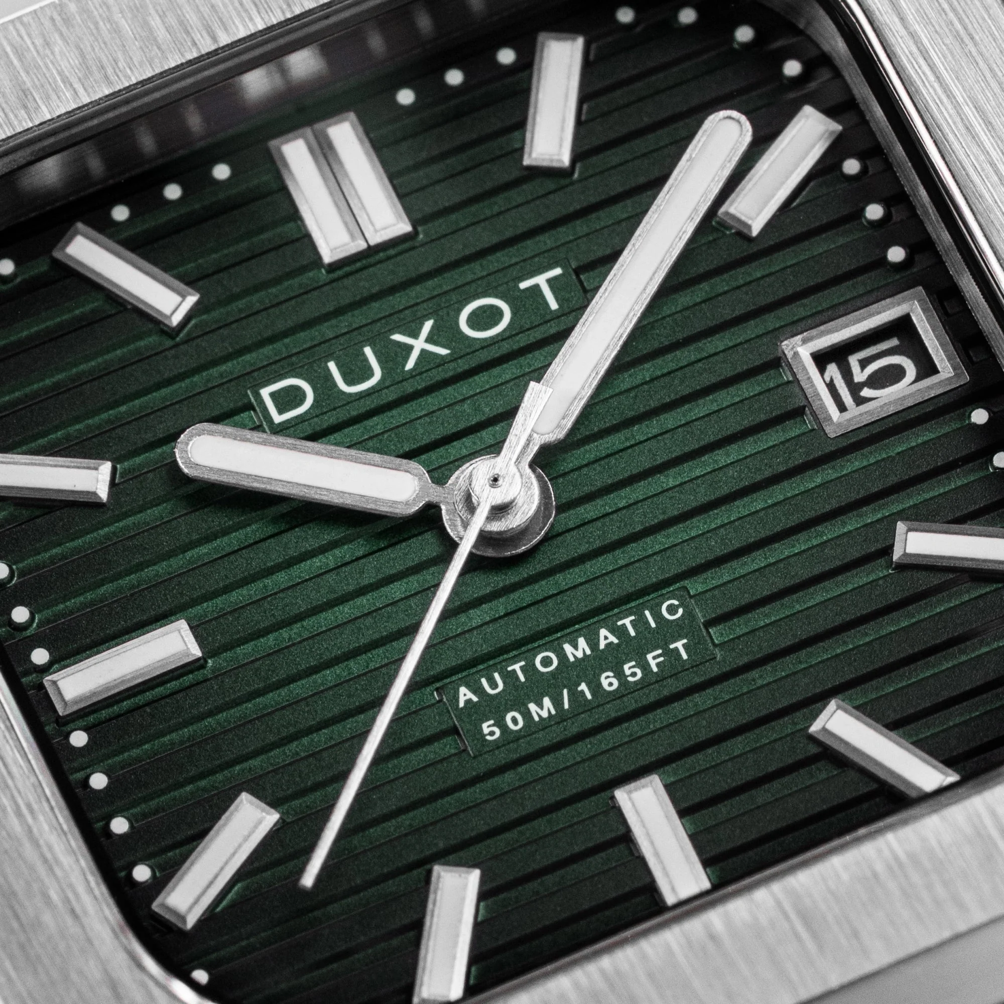 Quadrata Automatic Green / Stainless Steel | Green Dial - Image 4