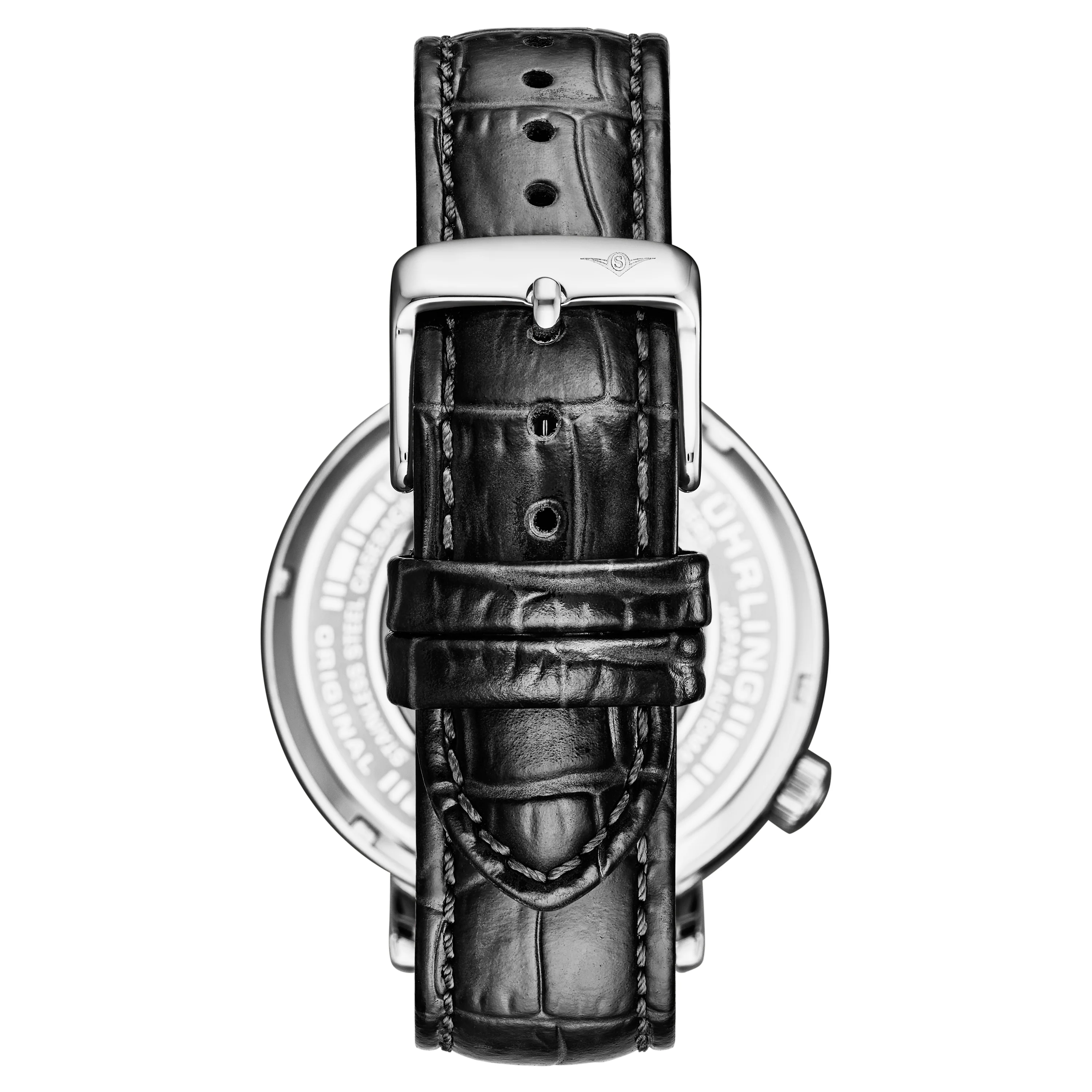 Quasar Skeleton Automatic 42mm Grey/Black | Gray Dial - Image 2