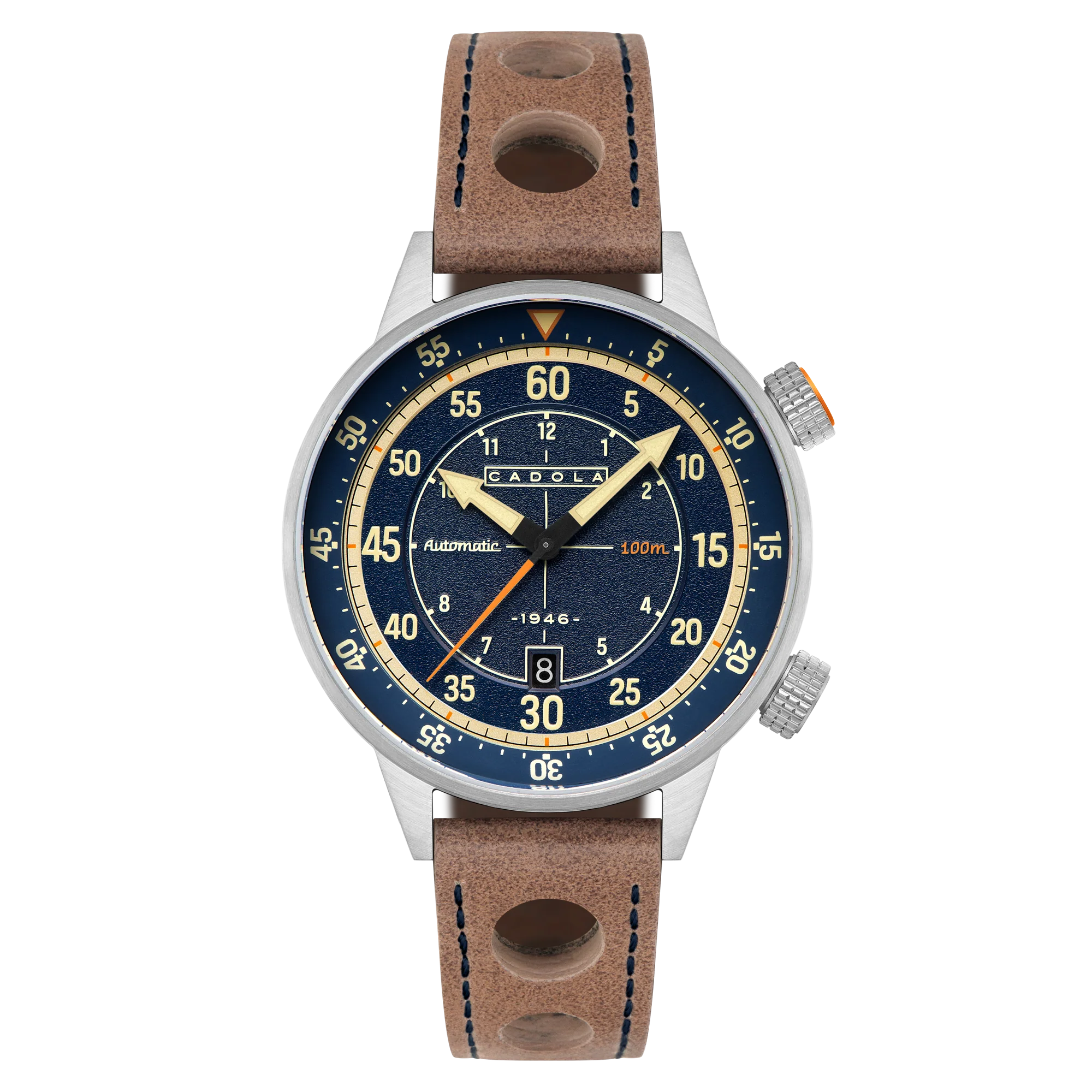 Rally Timer Automatic Blue / Leather | Blue Dial