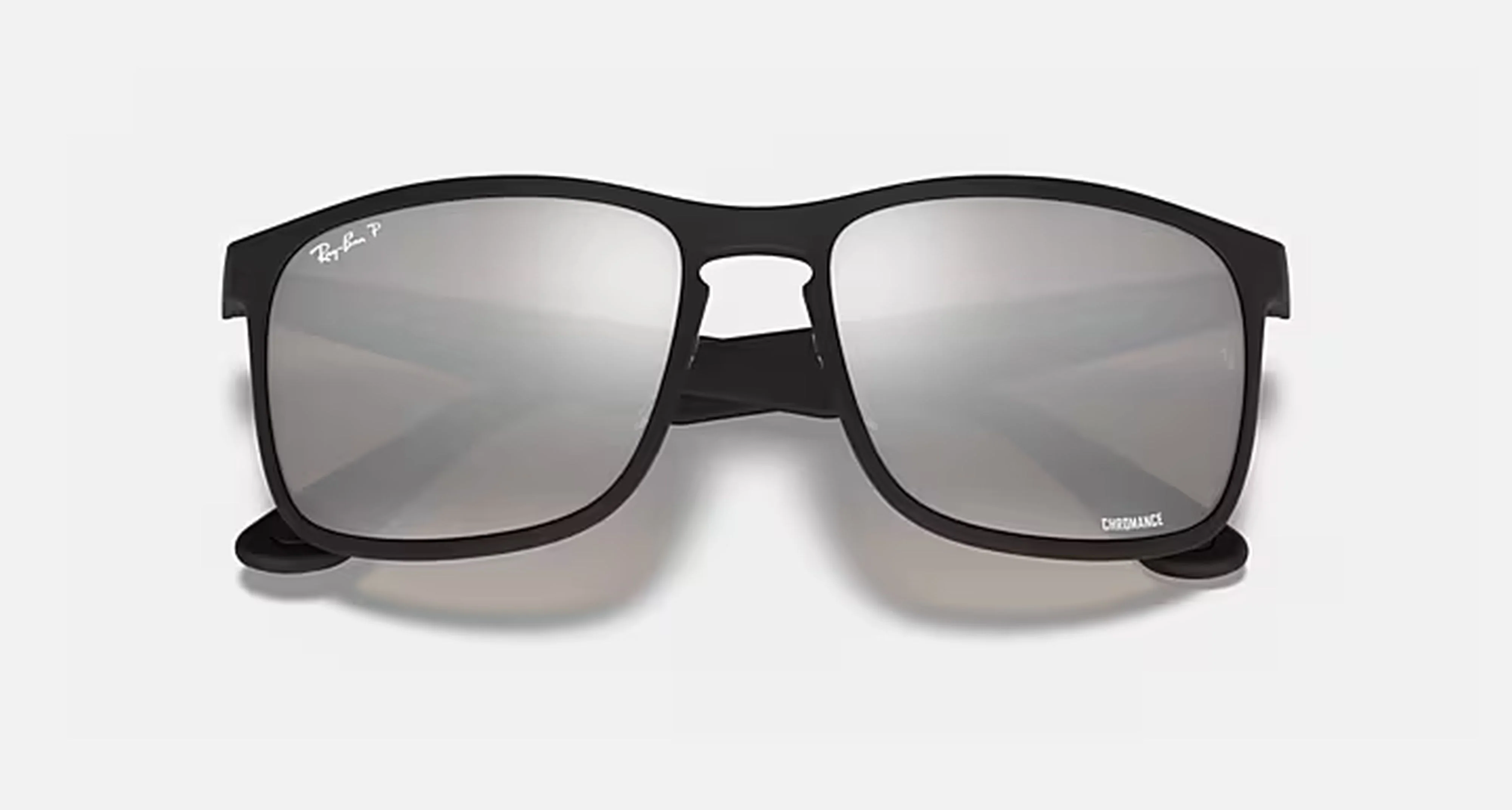 RB4264 CHROMANCE MENS / TECH-CHROMANCE / MATTE BLK - GREY MIRROR SILVER - Image 4