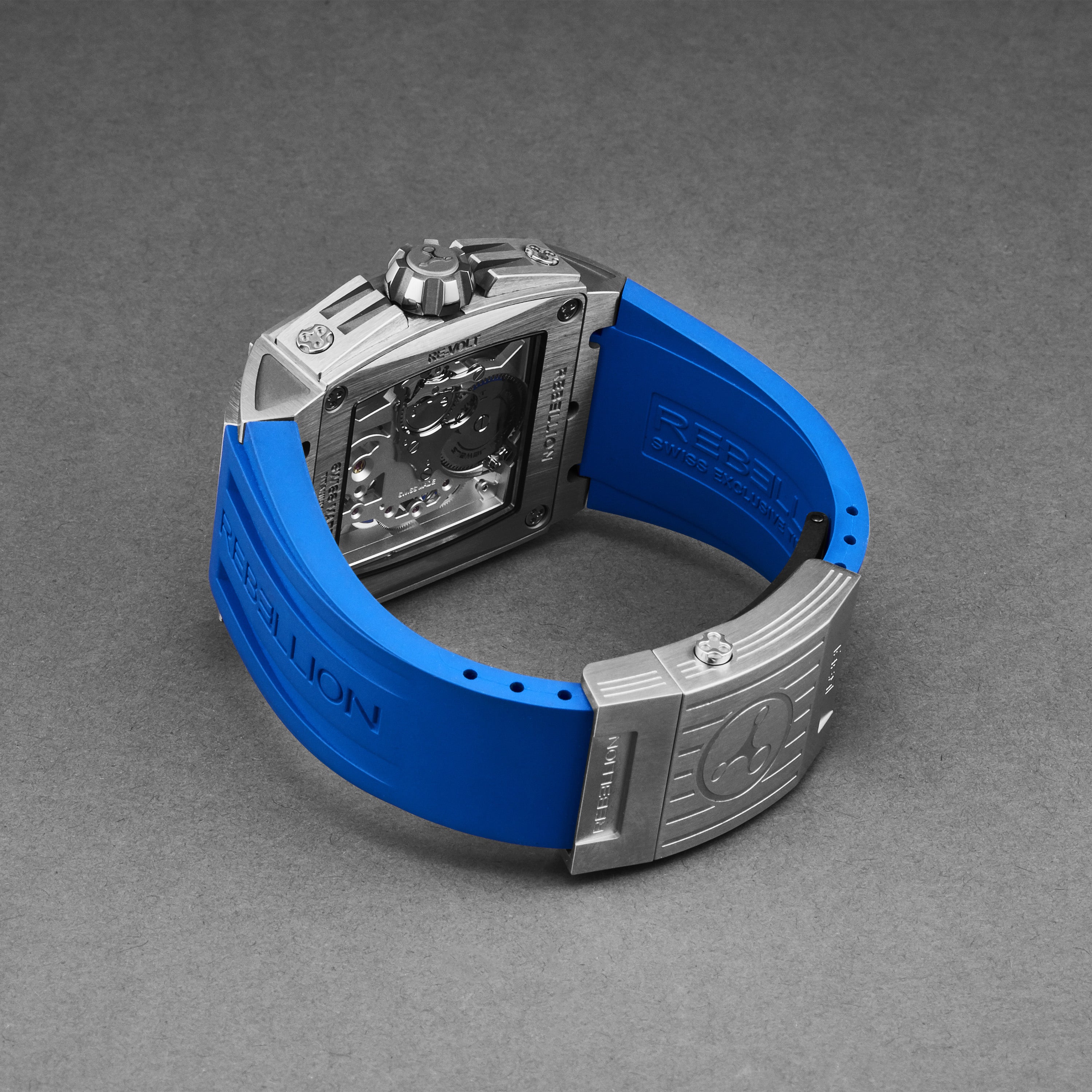 Re-Volt RBREV2H.TB.BU / Blue Skeletonized | Blue Skeletonized Dial - Image 2