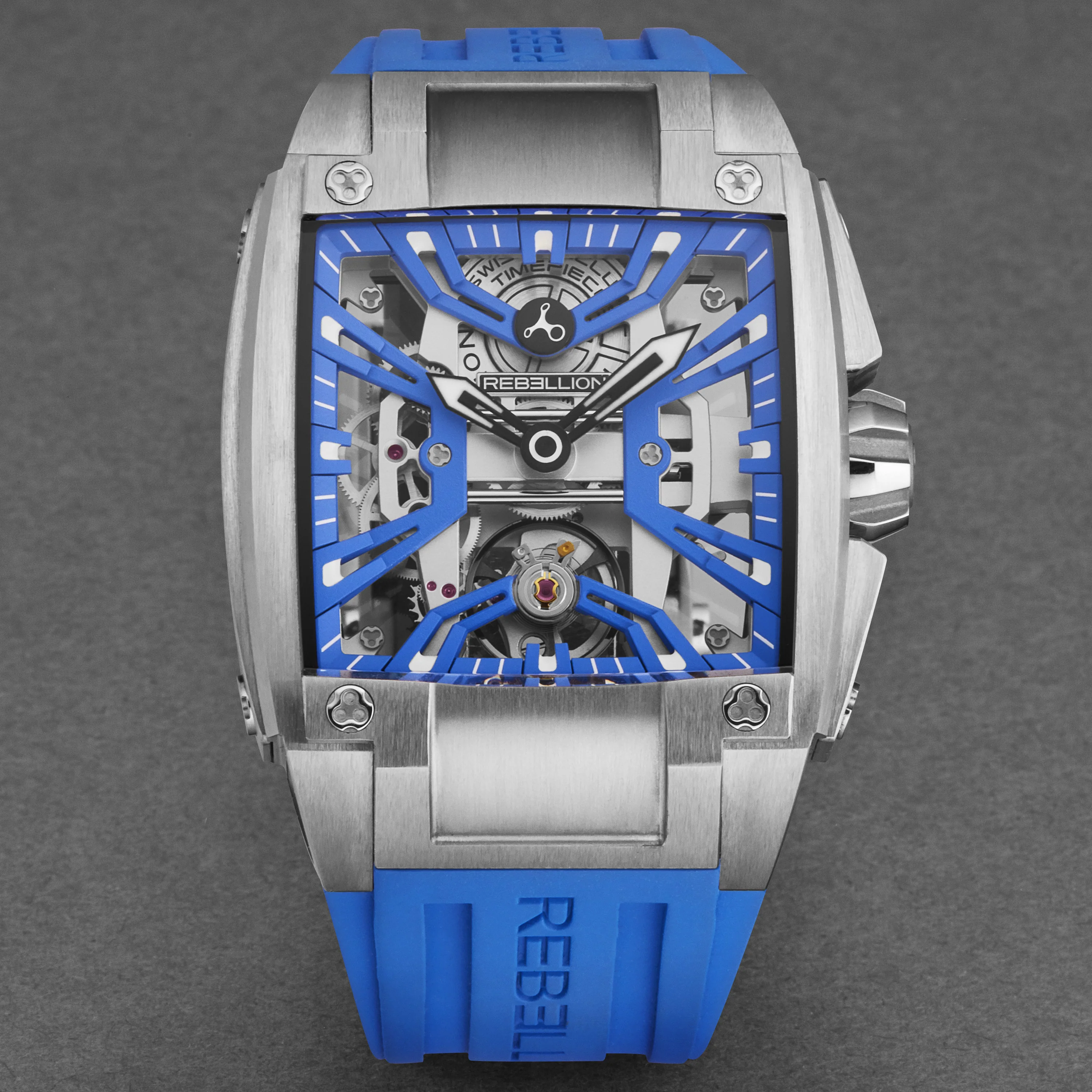 Re-Volt RBREV2H.TB.BU / Blue Skeletonized | Blue Skeletonized Dial - Image 3