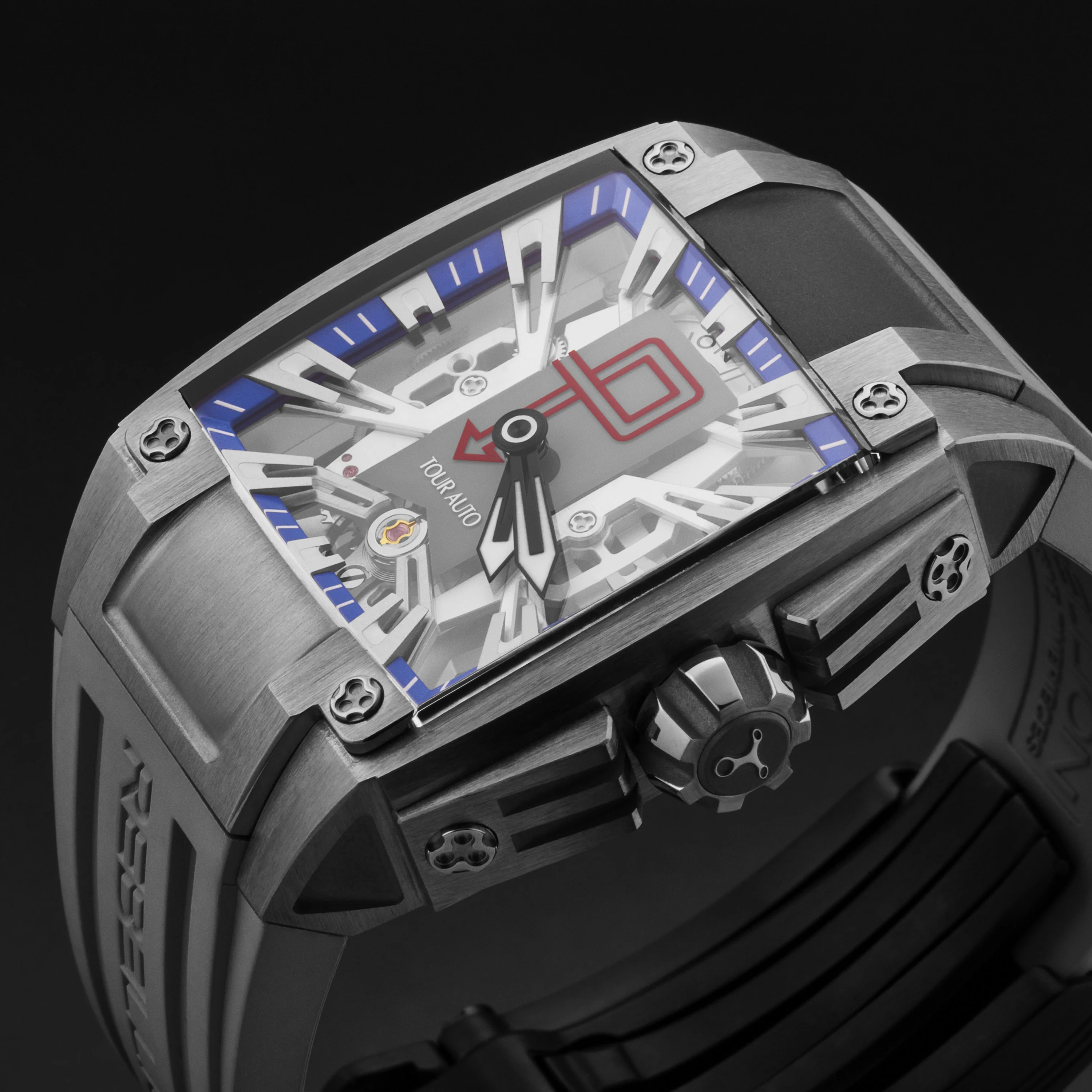 Re-Volt RBREV2H.TITAU19 / Gray Skeletonized Tour Auto | Gray Skeletonized Tour Auto Dial - Image 2