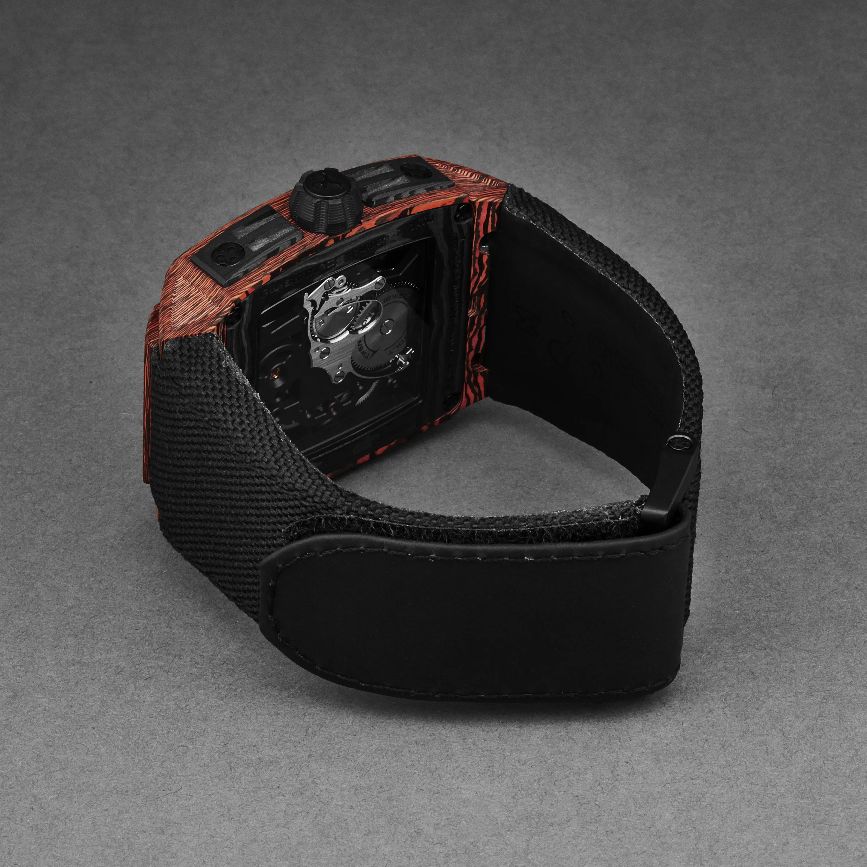 Re-Volt RBREV3H.CA.MAV / Black Orange Skeletonized | Black Orange Skeletonized Dial - Image 3