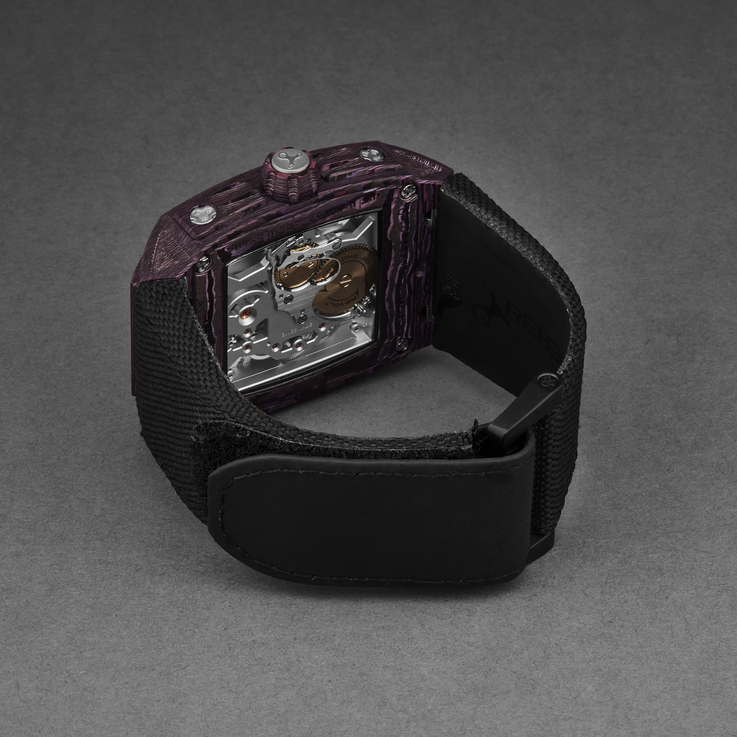 Re-Volt RBREV3H.CA.PUH / Silver Skeletonized | Silver Skeletonized Dial - Image 3